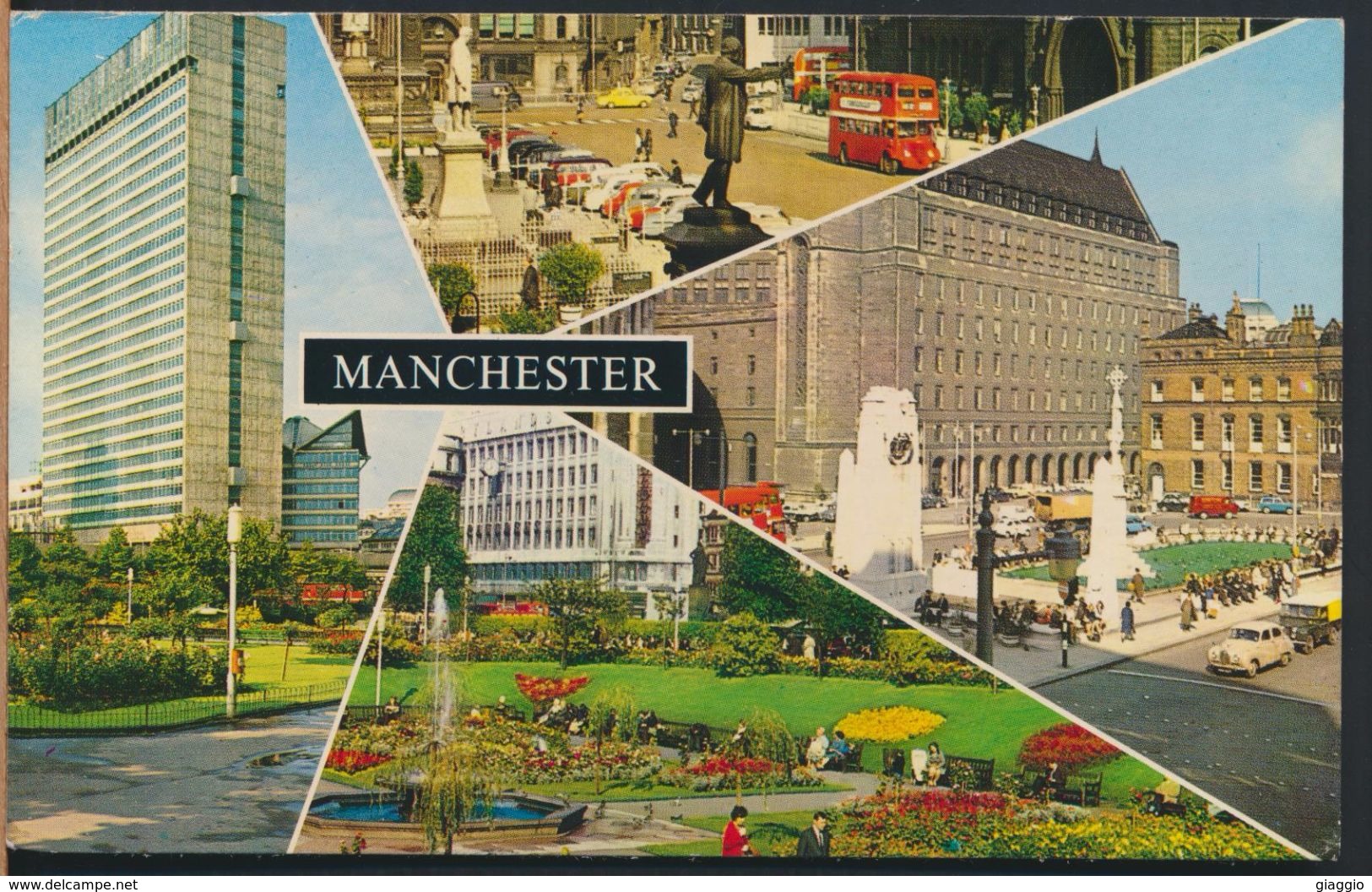 °°° 8911 - UK - MANCHESTER - VIEWS - 1980 With Stamps °°° - Manchester