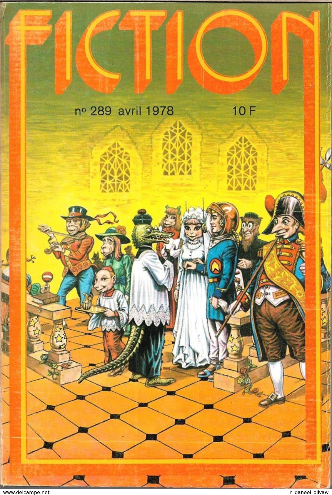 Fiction N° 289, Avril 1978 (TBE) - Fictie