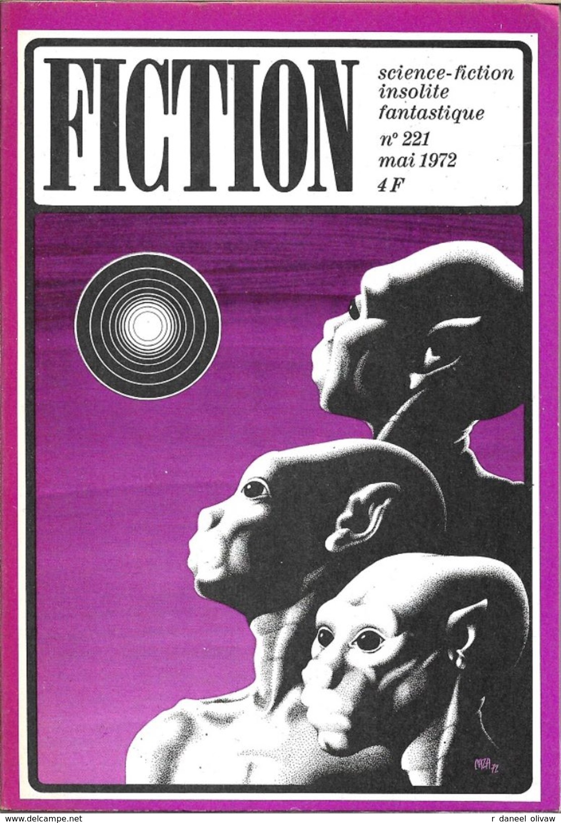 Fiction N° 221, Mai 1972 (TBE) - Fiction