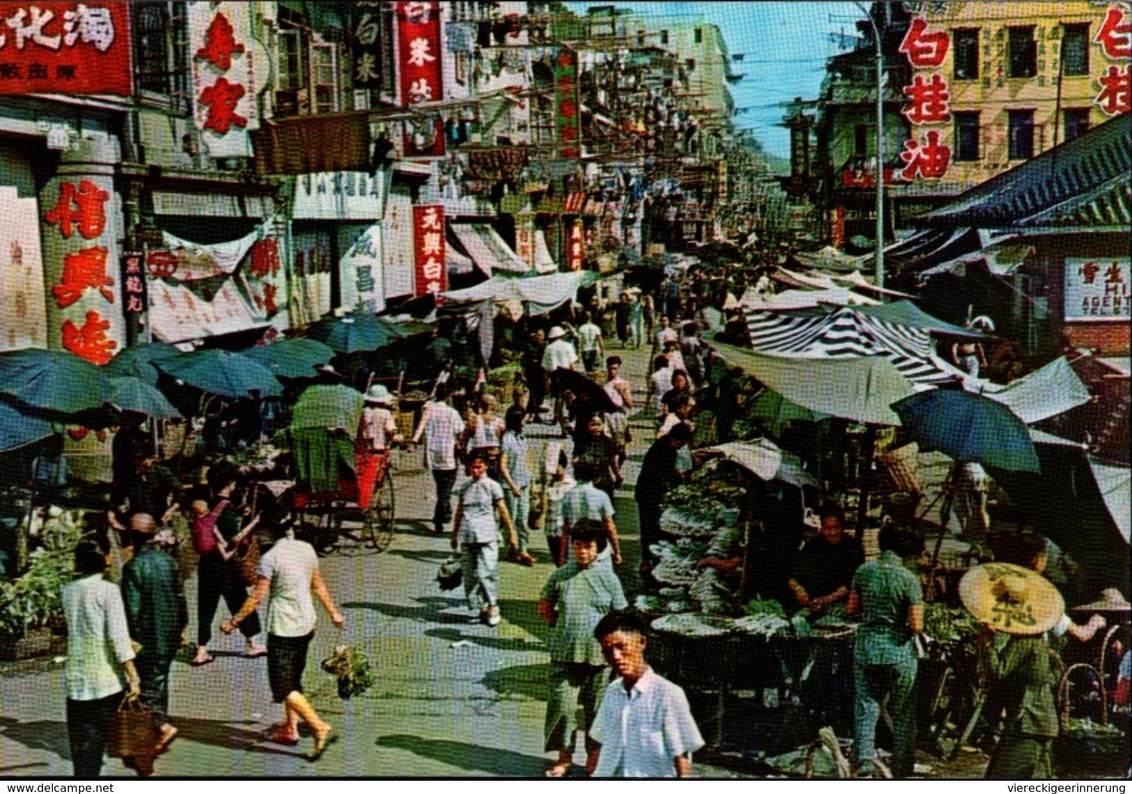 ! Postcard 1970 Hongkong, Hong Kong, Kowloon - China (Hongkong)