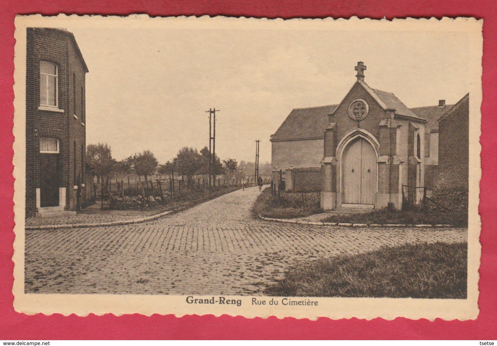 Grand-Reng - Rue Du Cimétière ( Voir Verso ) - Erquelinnes