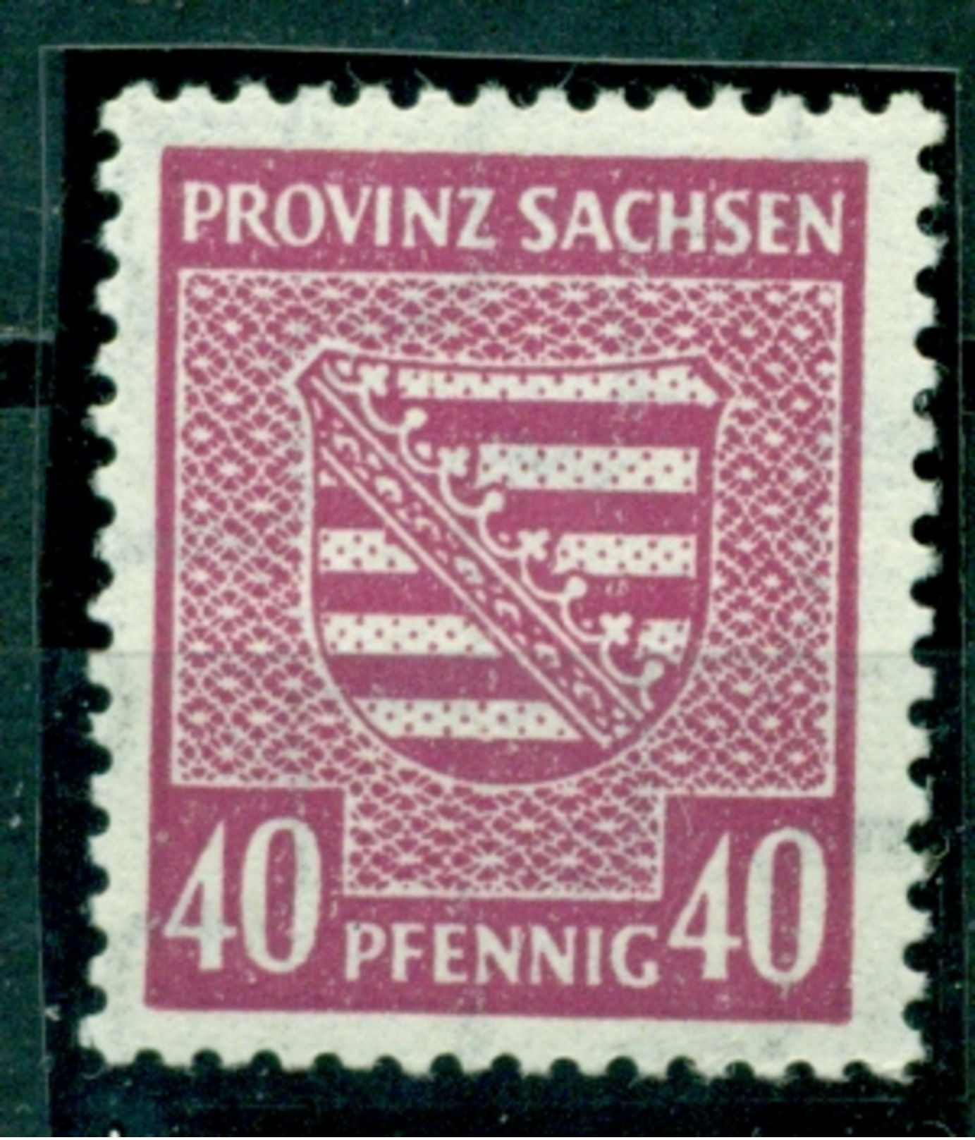 Sowjetische Zone (SBZ). Provinzwappen, Nr. 84 X Postfrisch **, Geprüft BPP - Sonstige & Ohne Zuordnung