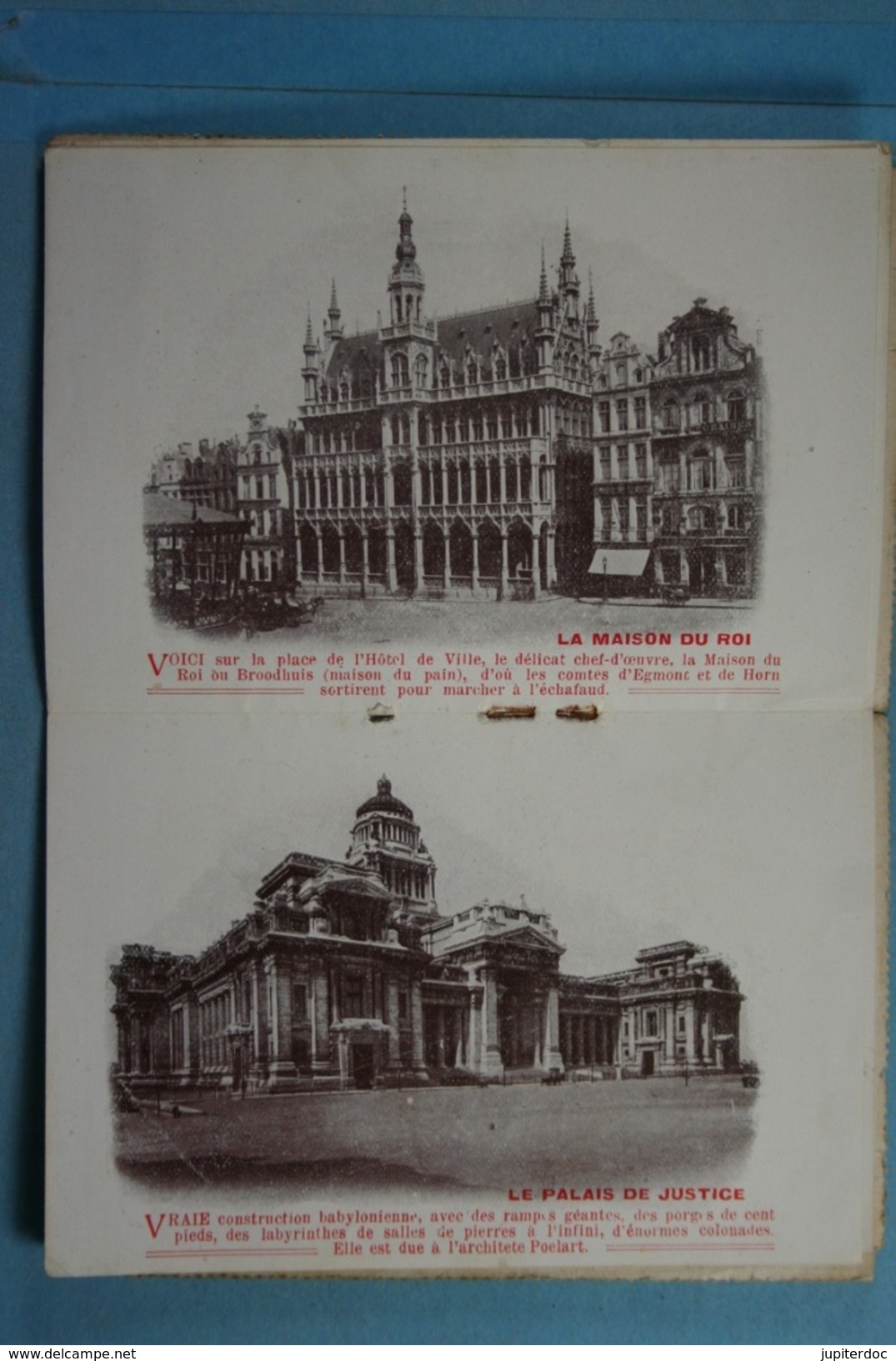 Carte Lettre Illustrée Souvenir De Bruxelles (8 Photos) - Andere & Zonder Classificatie