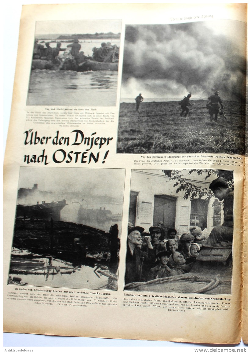 Berliner Illustrierte Zeitung 1941 Nr.40 Das Deutsche Torpedoflugzeug - Allemand