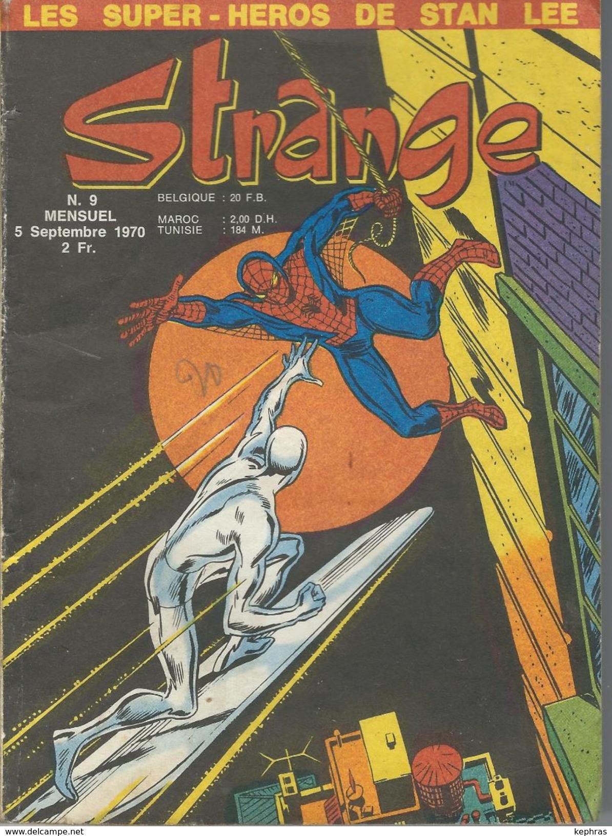 Les Super-Heros De Stan Lee - STRANGE N° 9 - 05/09/1970 - TRES RARE - TBE - Strange