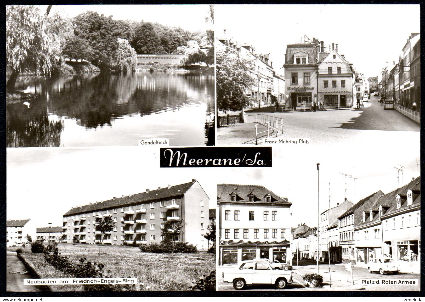 A7587 - Alte MBK Ansichtskarte - Meerane - Neubauten - TOP - Meerane