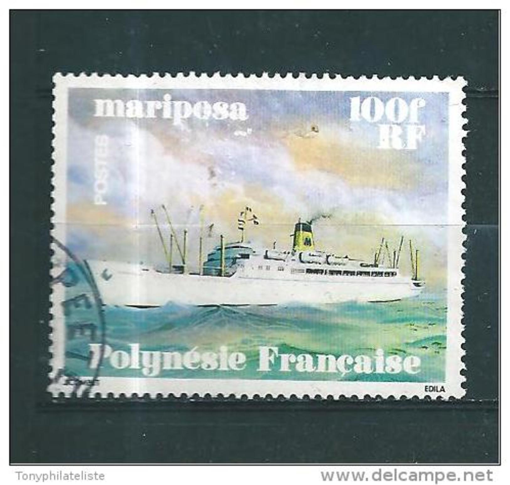 Polynésie Timbre De 1978  N°127  Oblitéré - Usati