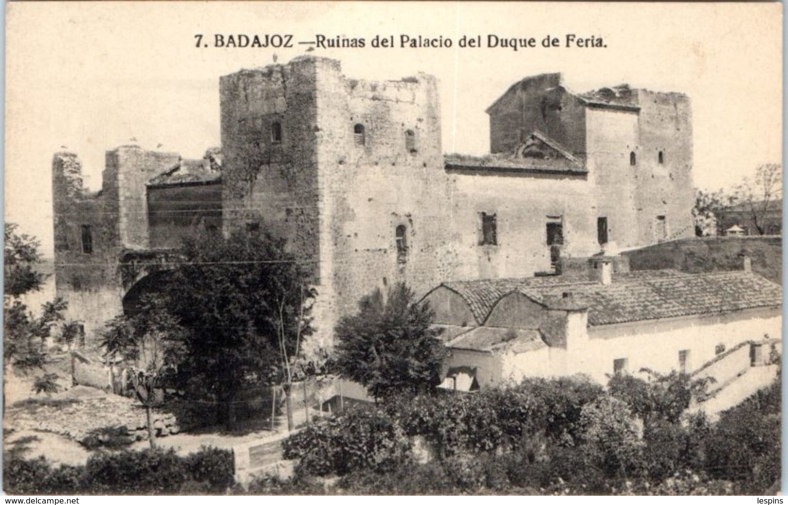 ESPAGNE  -- BADAJOZ --  Ruinas Del Palacio - Badajoz