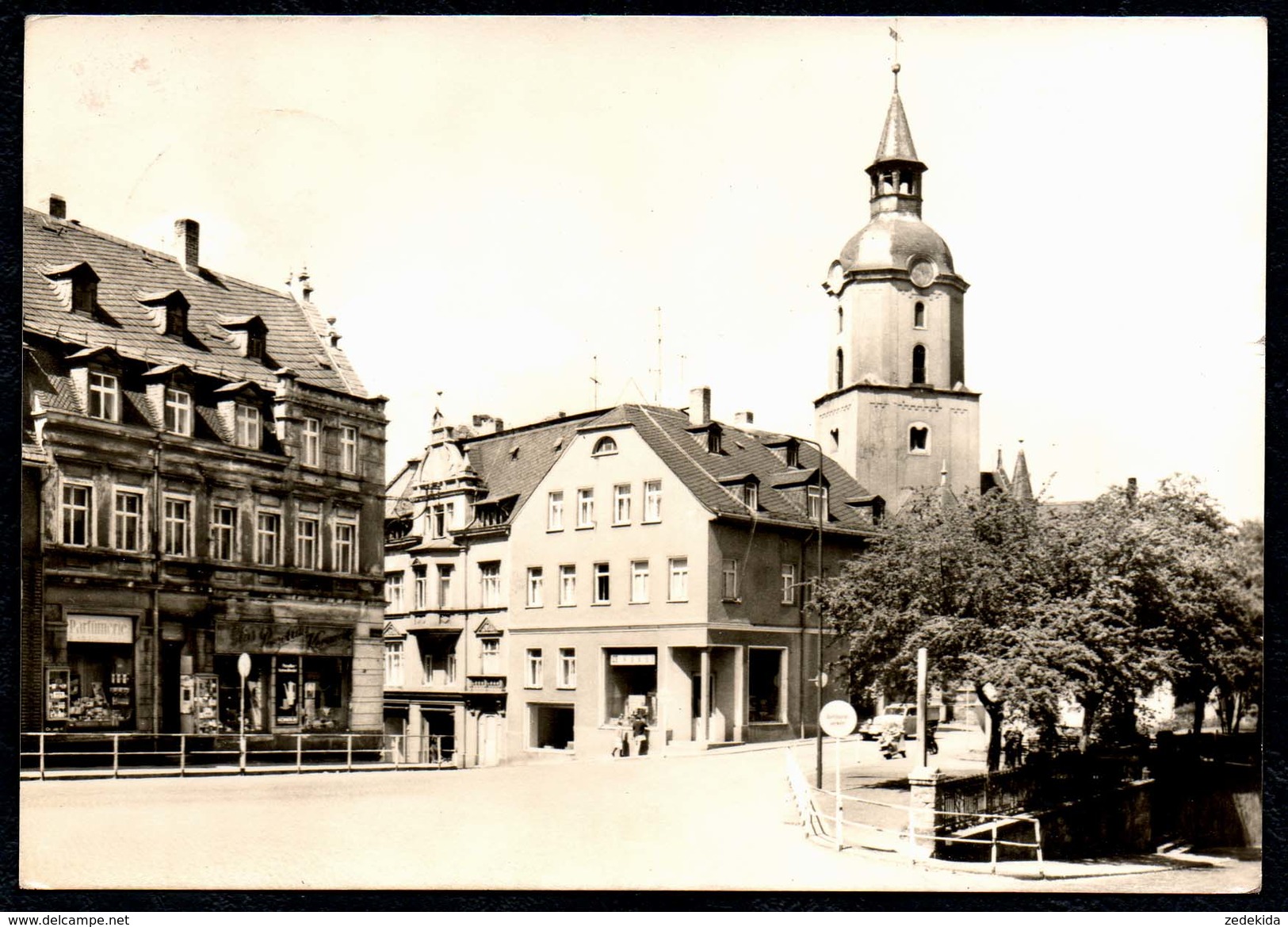 A7596 - Alte Foto Ansichtskarte - Meerane - Franz Mehring Platz - Sonderstempel 800 Jahre - Meerane