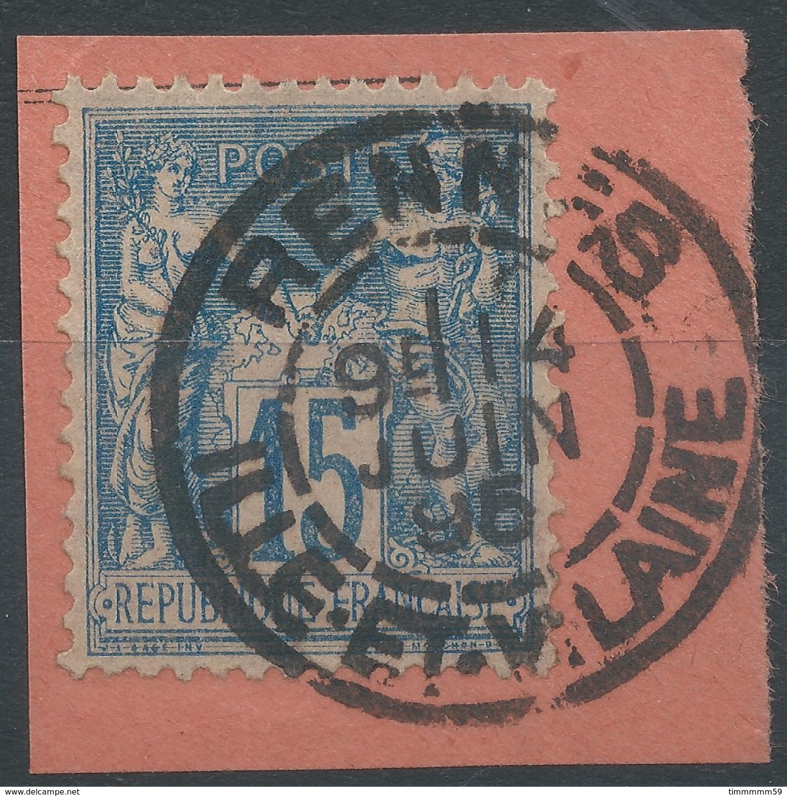 Lot N°38063  N°90, Oblit Cachet à Date De RENNES ( ILLE Et VILAINE ) - 1876-1898 Sage (Tipo II)