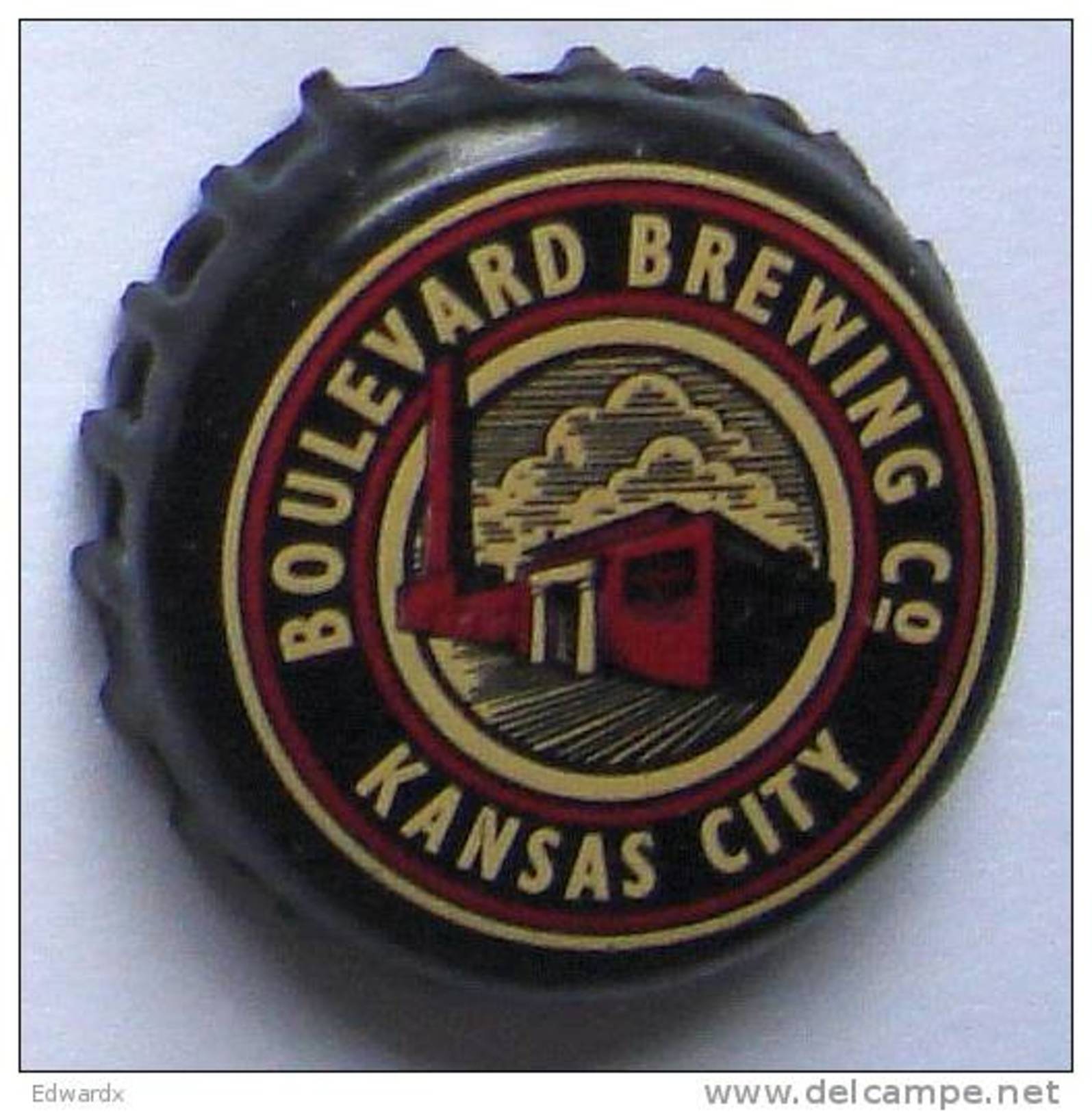 Boulevard Brewing Co USA Beer Bottle Top Crown Cap Kronkorken Capsule Tappi Chapa - Beer