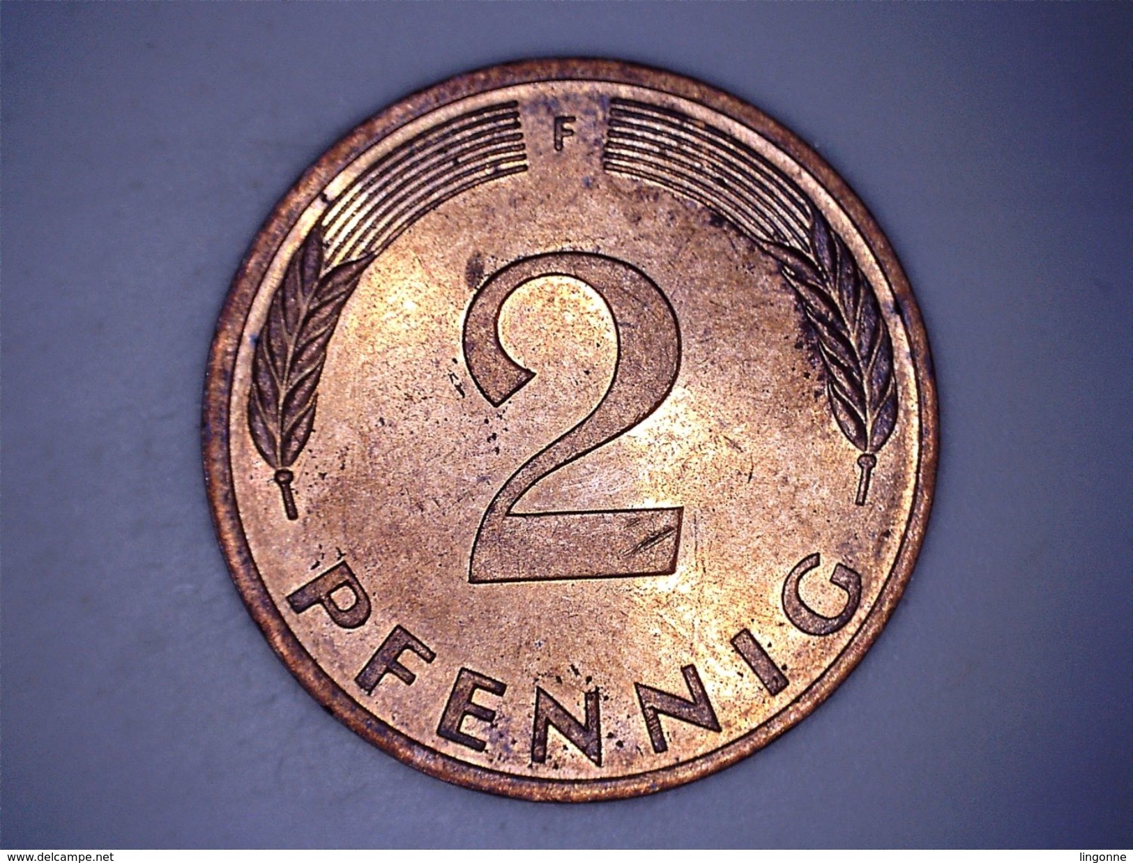 ALLEMAGNE 2 PFENNIG 1983 F - 2 Pfennig