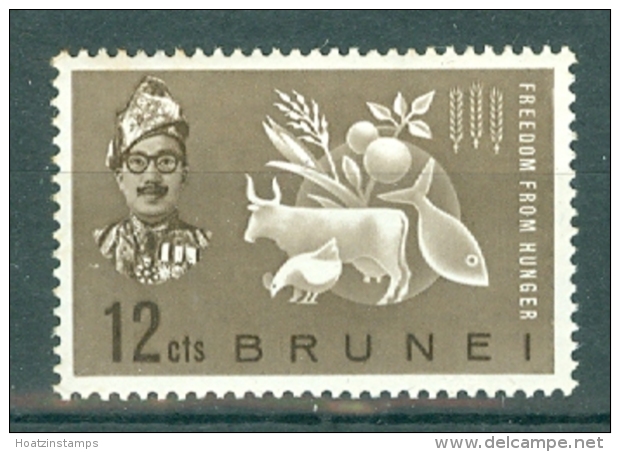 Brunei: 1963   Freedom From Hunger    MNH - Brunei (...-1984)