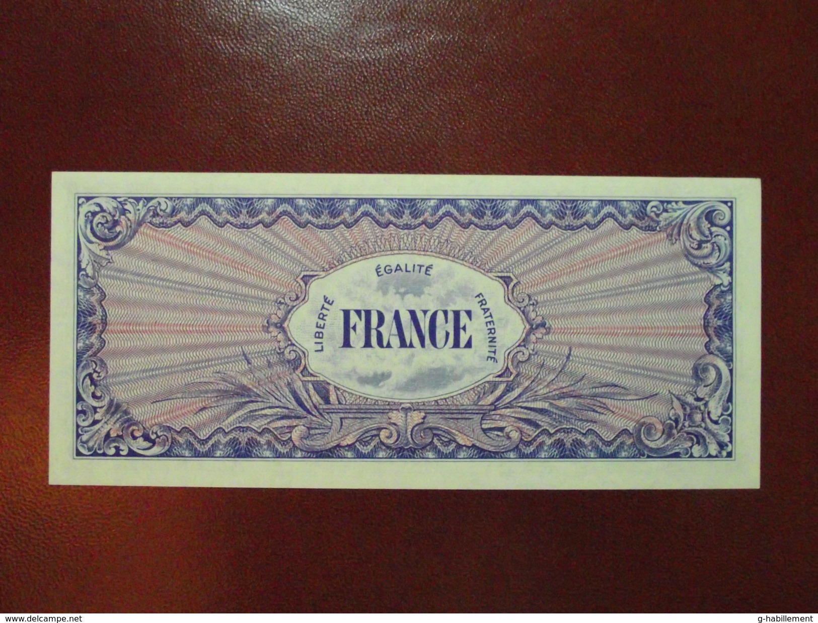 GOUVERNEMENT PROVISOIRE 100 FRANCS USA VERSO FRANCE 4 JUIN 1945 NEUF - 1945 Verso Francia