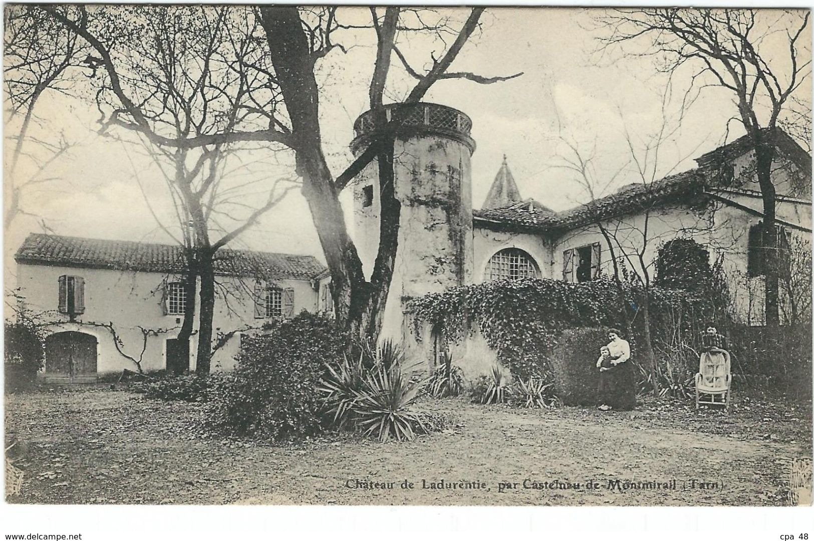 Tarn : Castelnau De Montmirail, Chateau De Ladurentie - Castelnau De Montmirail