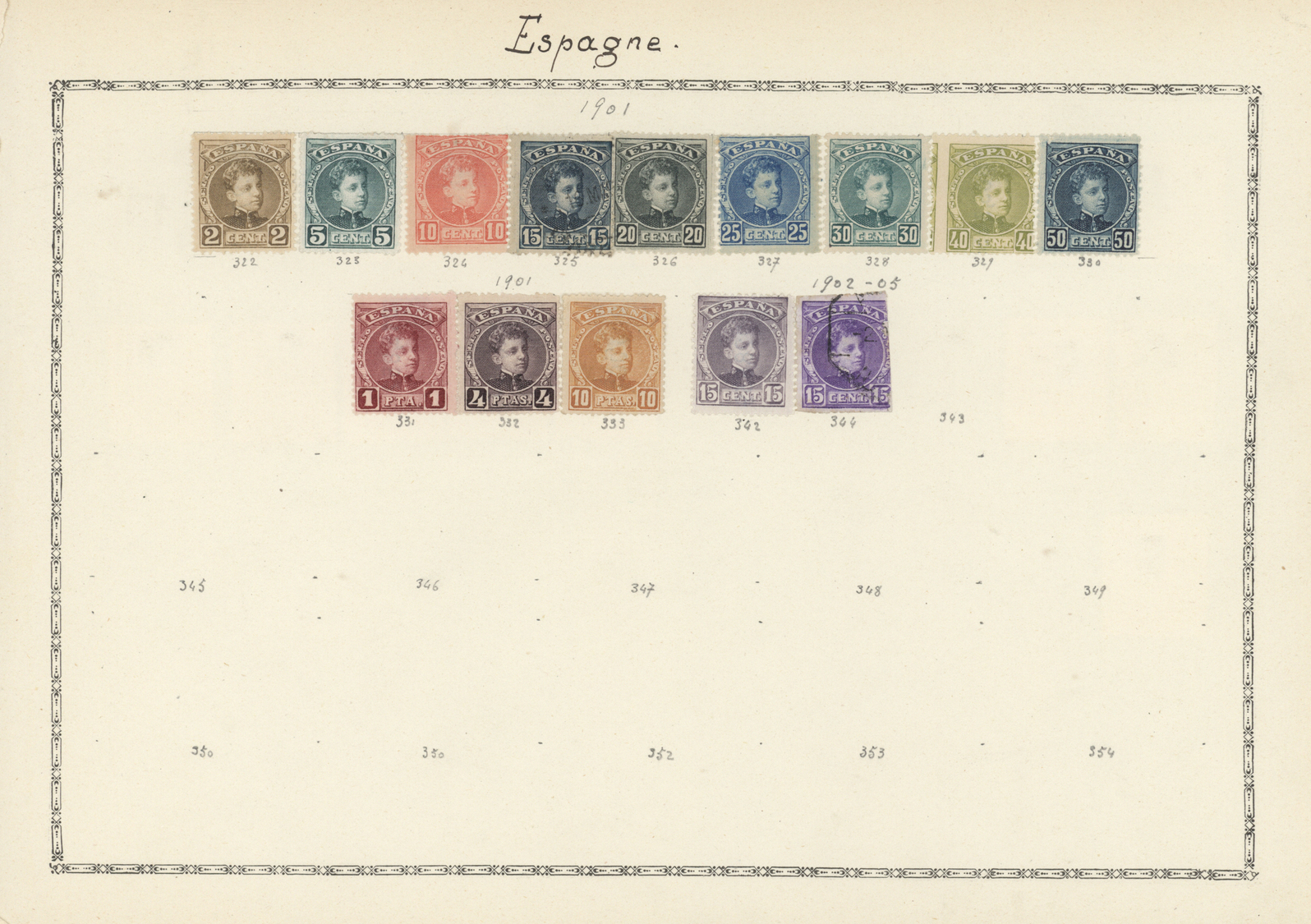 O/*/(*)/Br Nachlässe: ALL WORLD 1860/1940 (ca.), Used And Mint Collection In Three Ancient Maury Albums, Some I - Lots & Kiloware (mixtures) - Min. 1000 Stamps