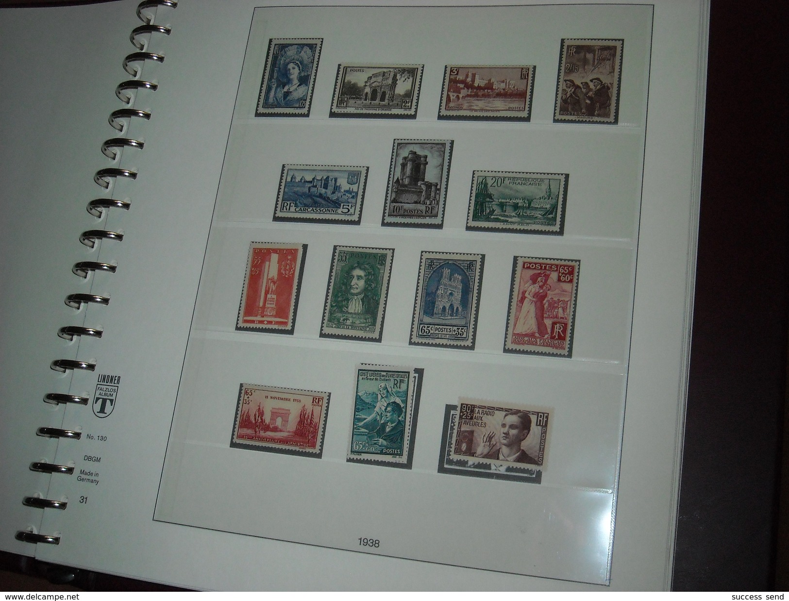 France 2 ALBUMS Timbres NEUFS**/* Cote > 5000€ !! Divers Années 1900/1957 (voir photos jointes).