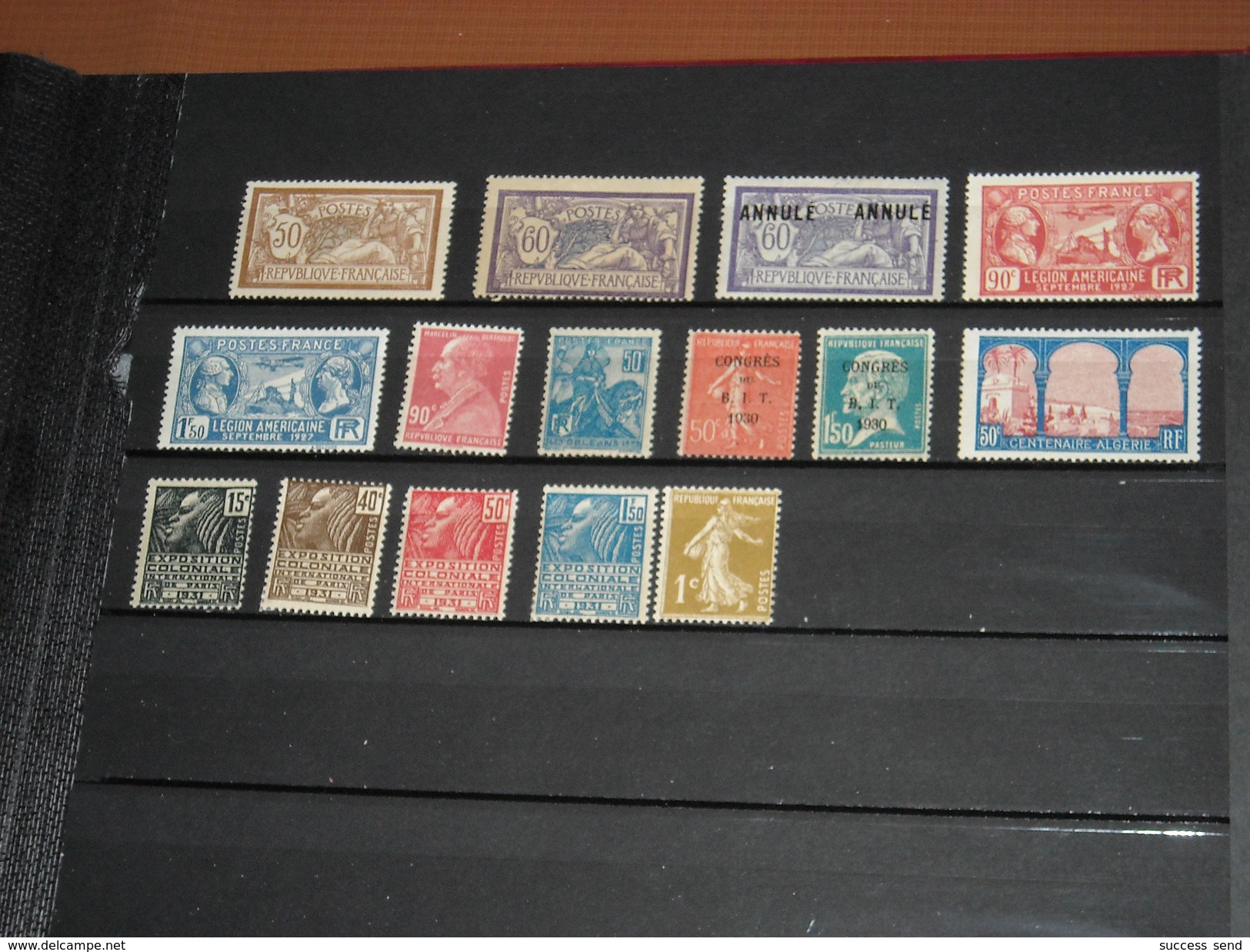 France 2 ALBUMS Timbres NEUFS**/* Cote > 5000€ !! Divers Années 1900/1957 (voir photos jointes).