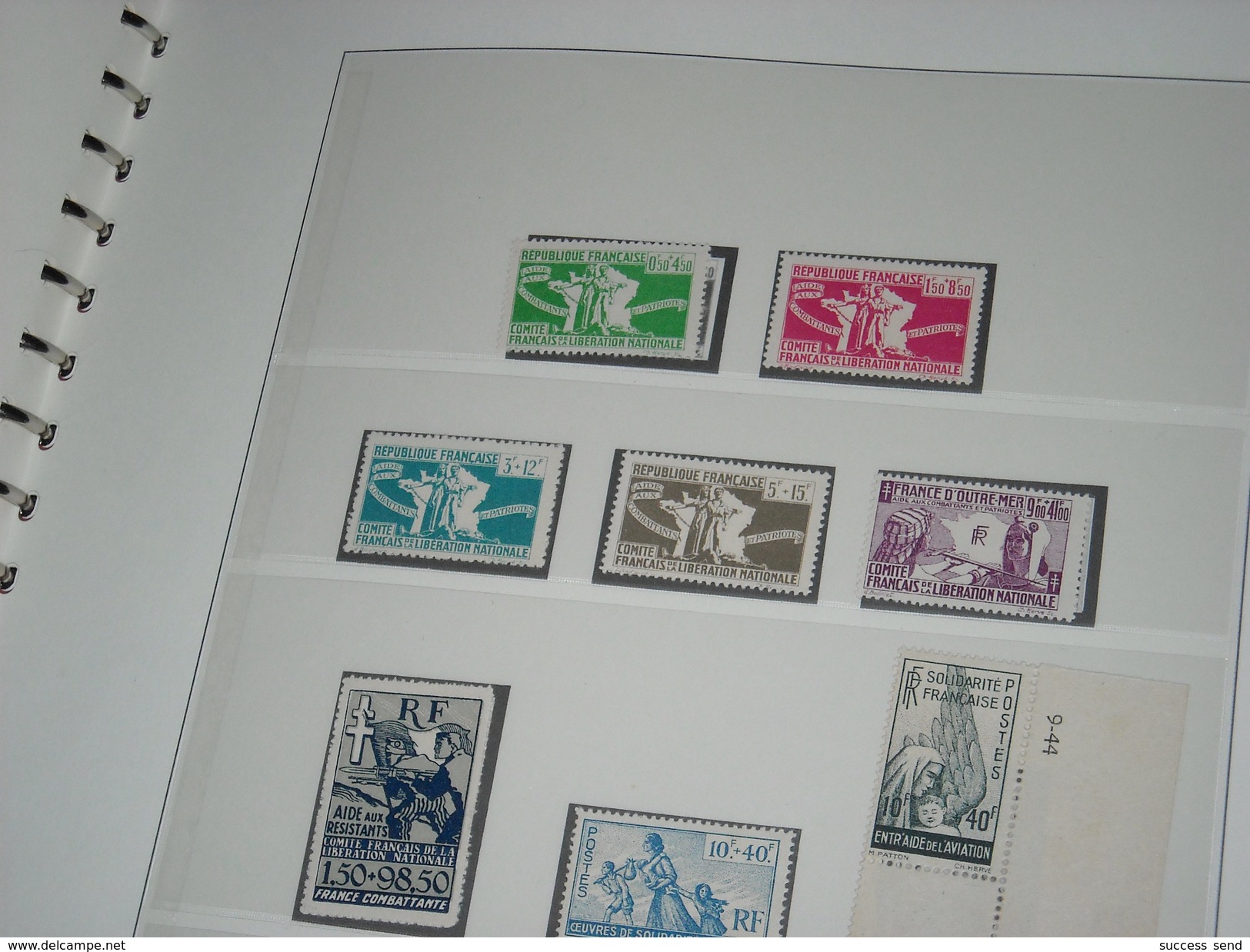 France 2 ALBUMS Timbres NEUFS**/* Cote > 5000€ !! Divers Années 1900/1957 (voir photos jointes).