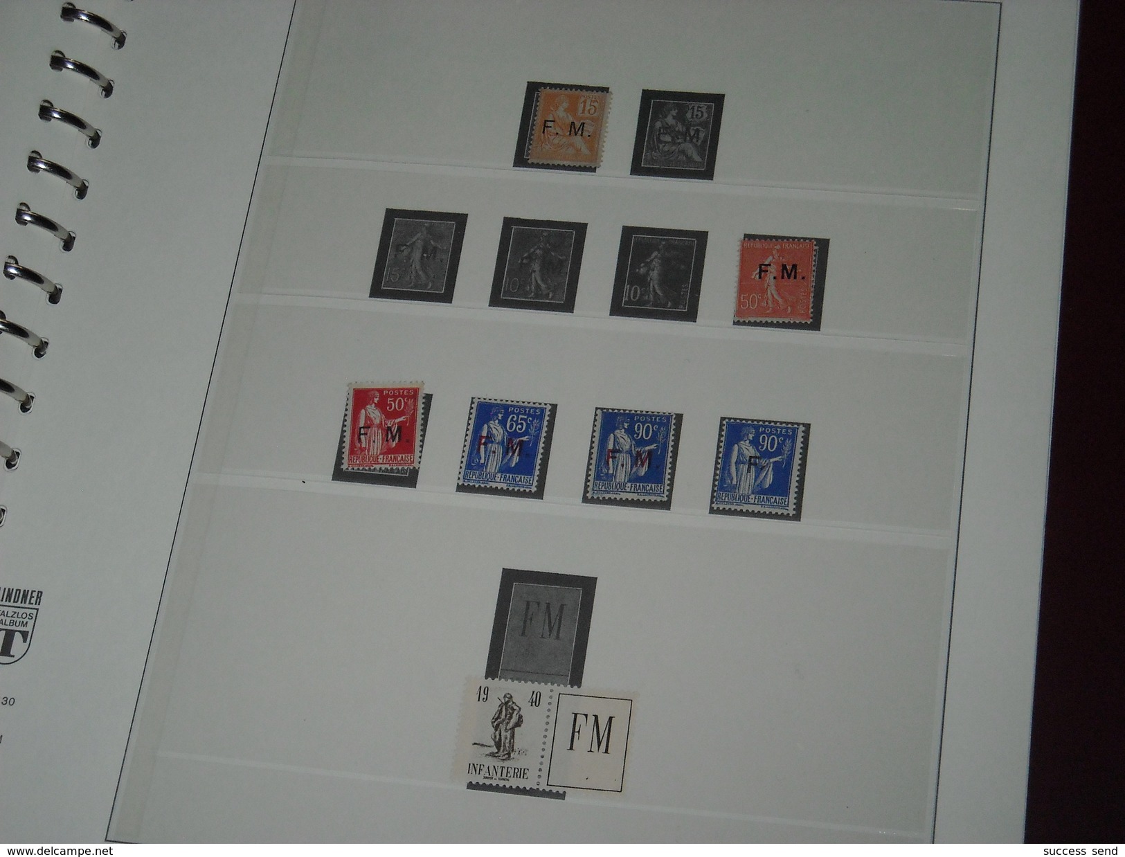 France 2 ALBUMS Timbres NEUFS**/* Cote > 5000€ !! Divers Années 1900/1957 (voir photos jointes).