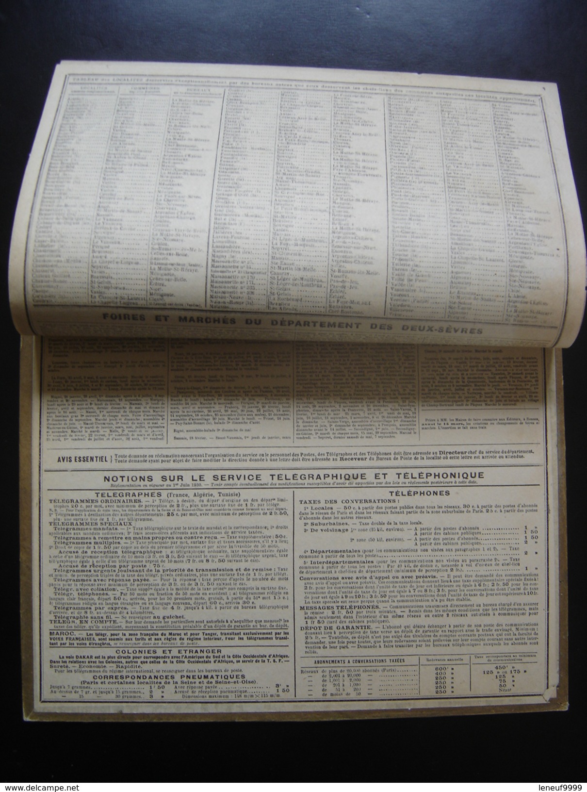 Rare Calendrier PTT Almanach Postes 1931 RETOUR DE CHASSE NOUVELLE CALEDONIE Convient Pour 2026 - Groot Formaat: ...-1900