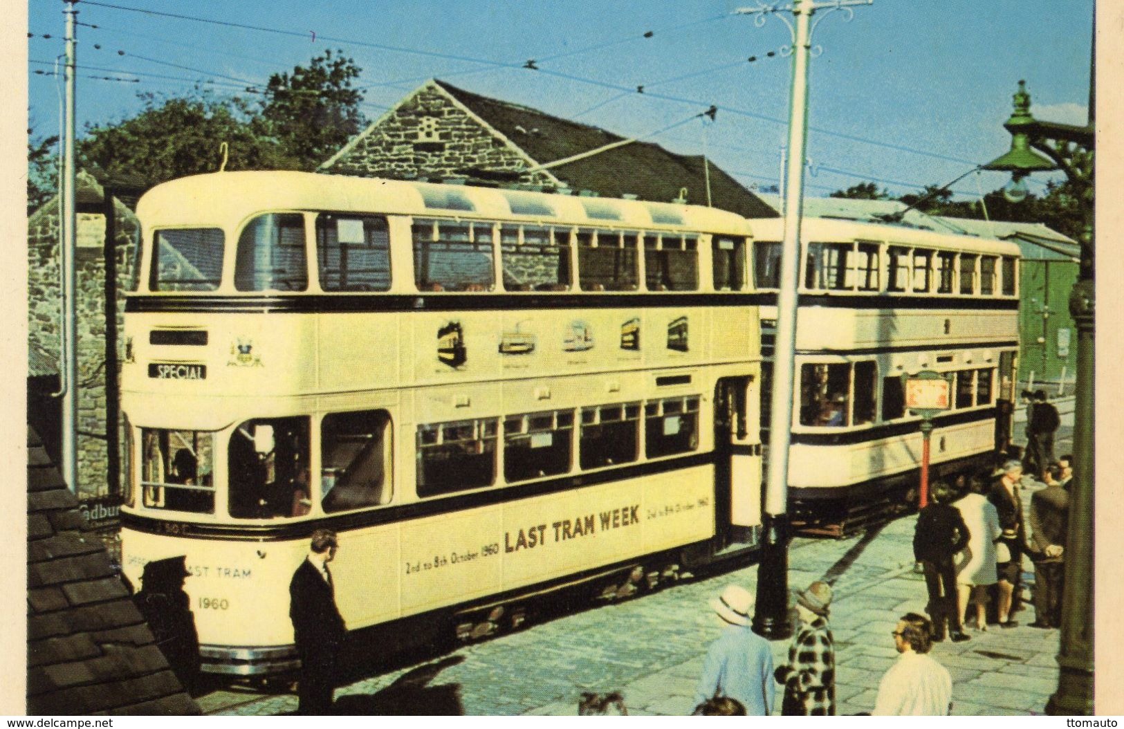Sheffield No 510 And No 264 At Crich Museum  -  Tramcars    -  Carte Postale - Tram