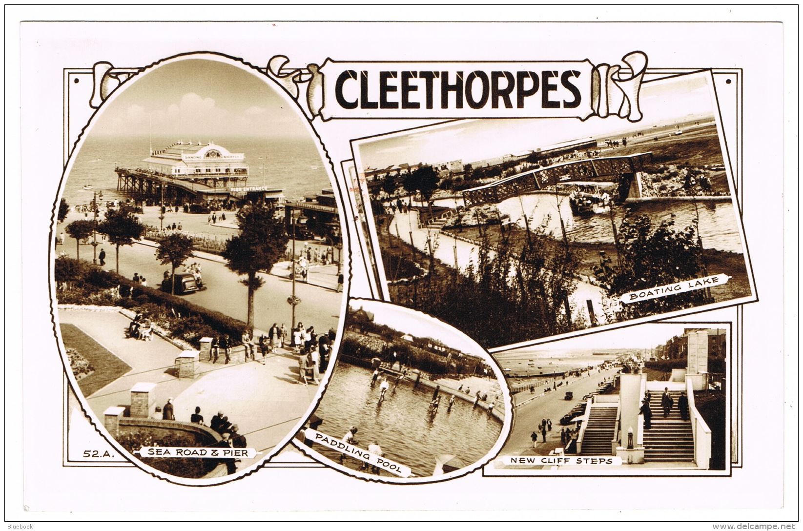 RB 1171 - Bamforth Real Photo Multiview Postcard - Cleethorpes Lincolnshire - Pier ++ - Otros & Sin Clasificación