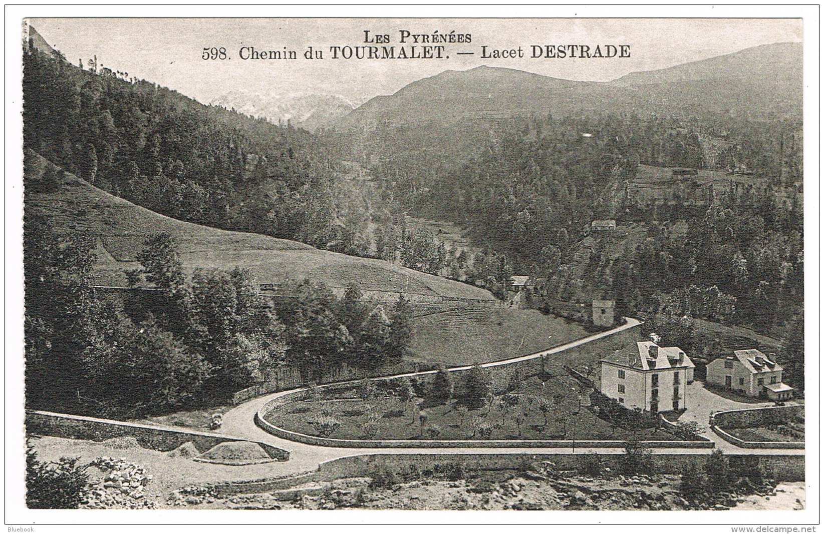 RB 1171 - Early France Postcard - Les Pyrenees - Chemin Du Tourmalet - Lacet Destrade - Otros & Sin Clasificación