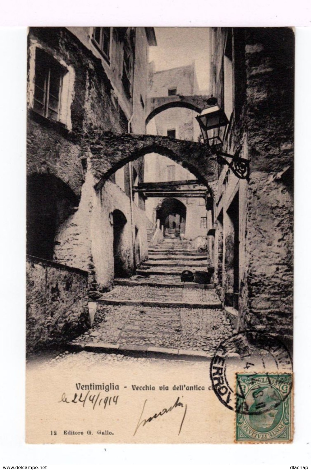 Vintimille. Ventimiglia. Vielle Ville. (1930r) - Autres & Non Classés