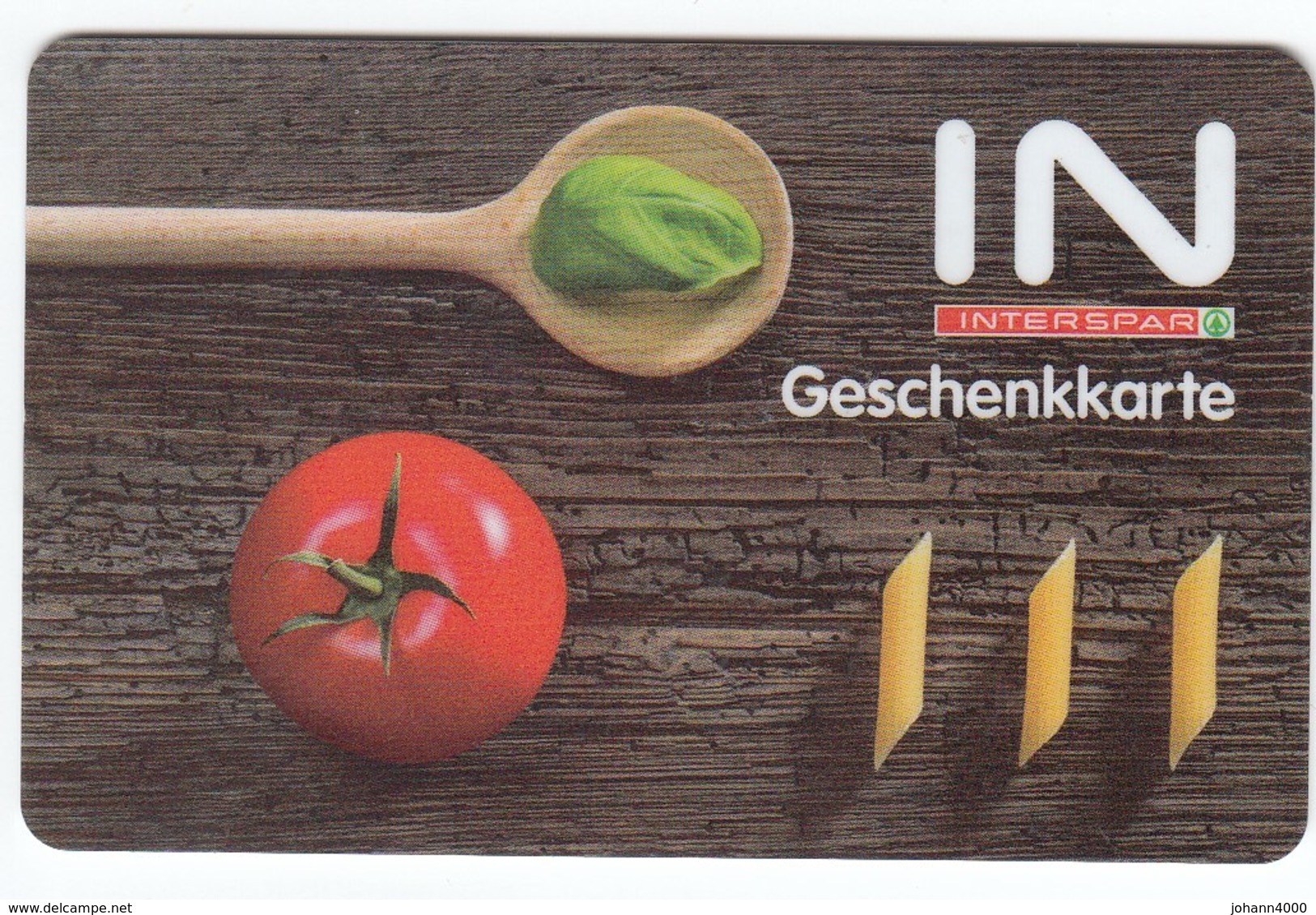 Geschenkkarte Interspar   Gift - Gift Cards