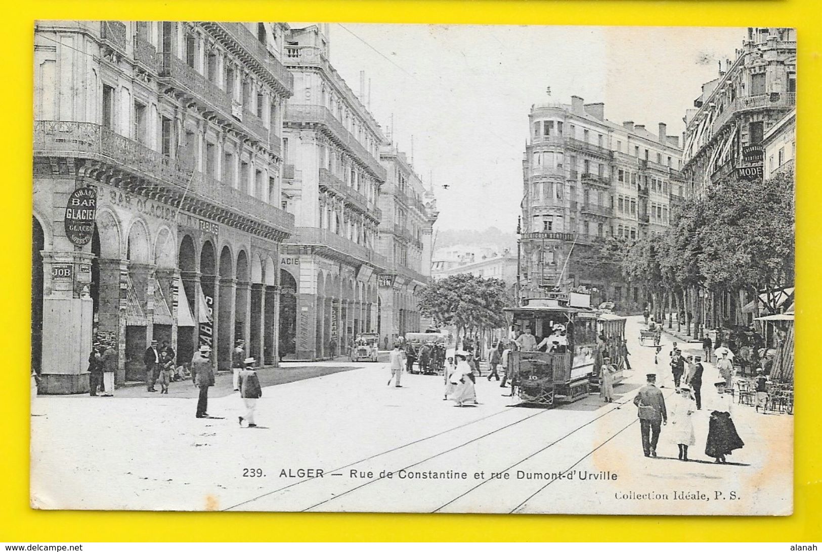 ALGER Rues De Constantine Et Dumont D'Urville (Collection Idéale PS) Algérie - Algiers