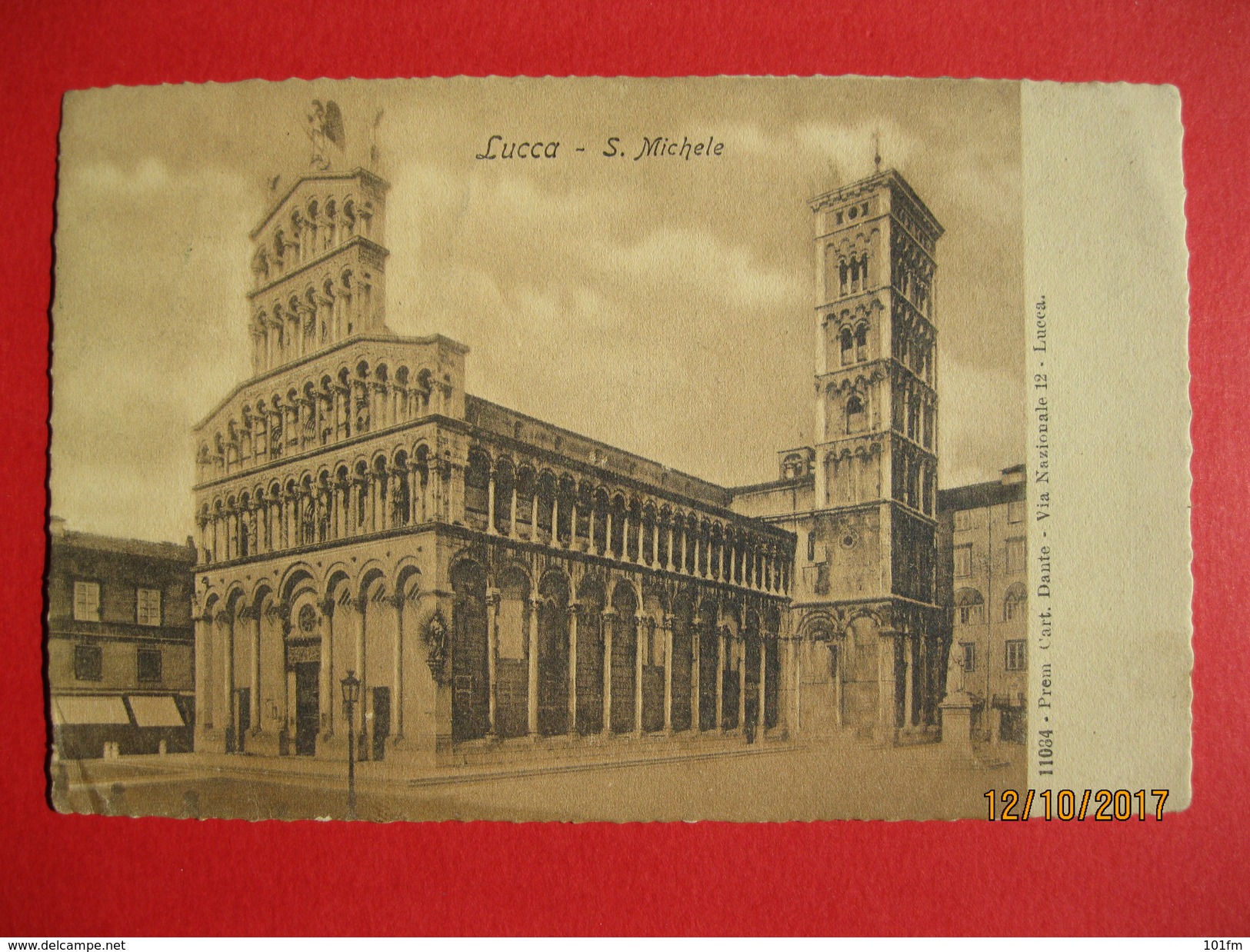 LUCCA - S. MICHELE, VIAGGIATA 1908 - Lucca