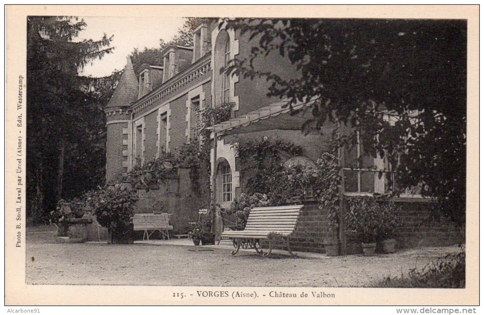 VORGES - Château De Valbon - Autres & Non Classés