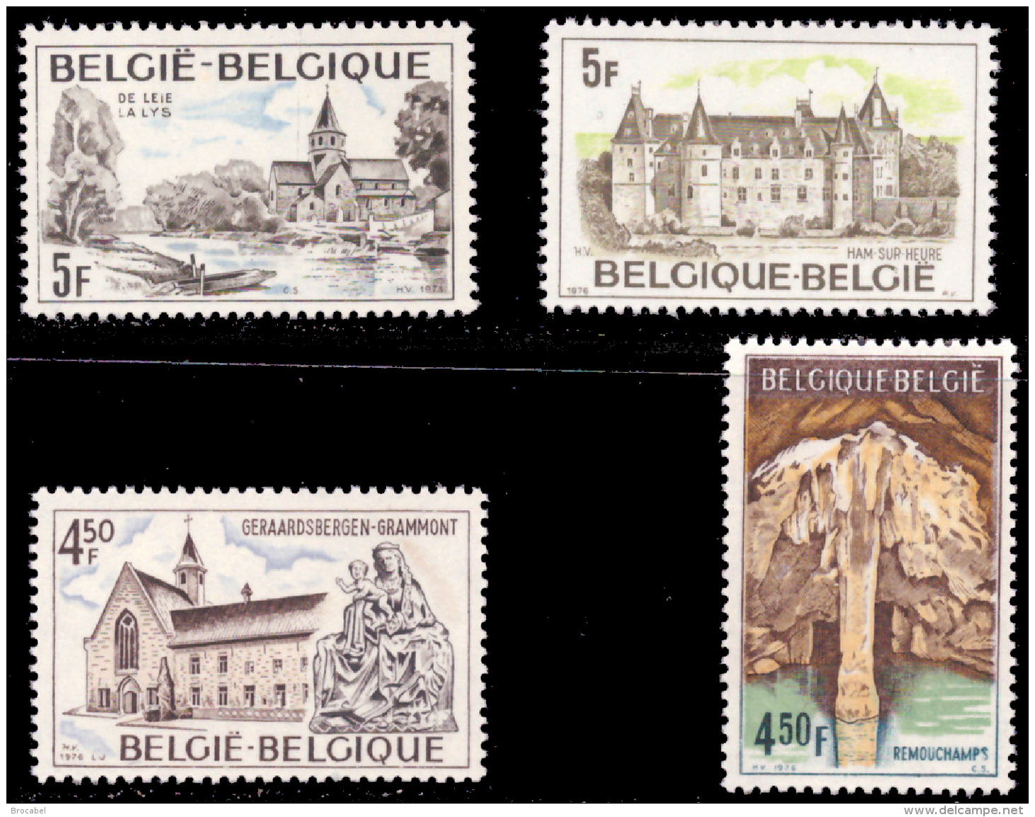 Belgium 1832/35**  Tourisme  MNH - Neufs