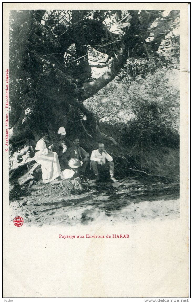 N°58049 -cpa Harar -paysage Aux Environs - Ethiopie