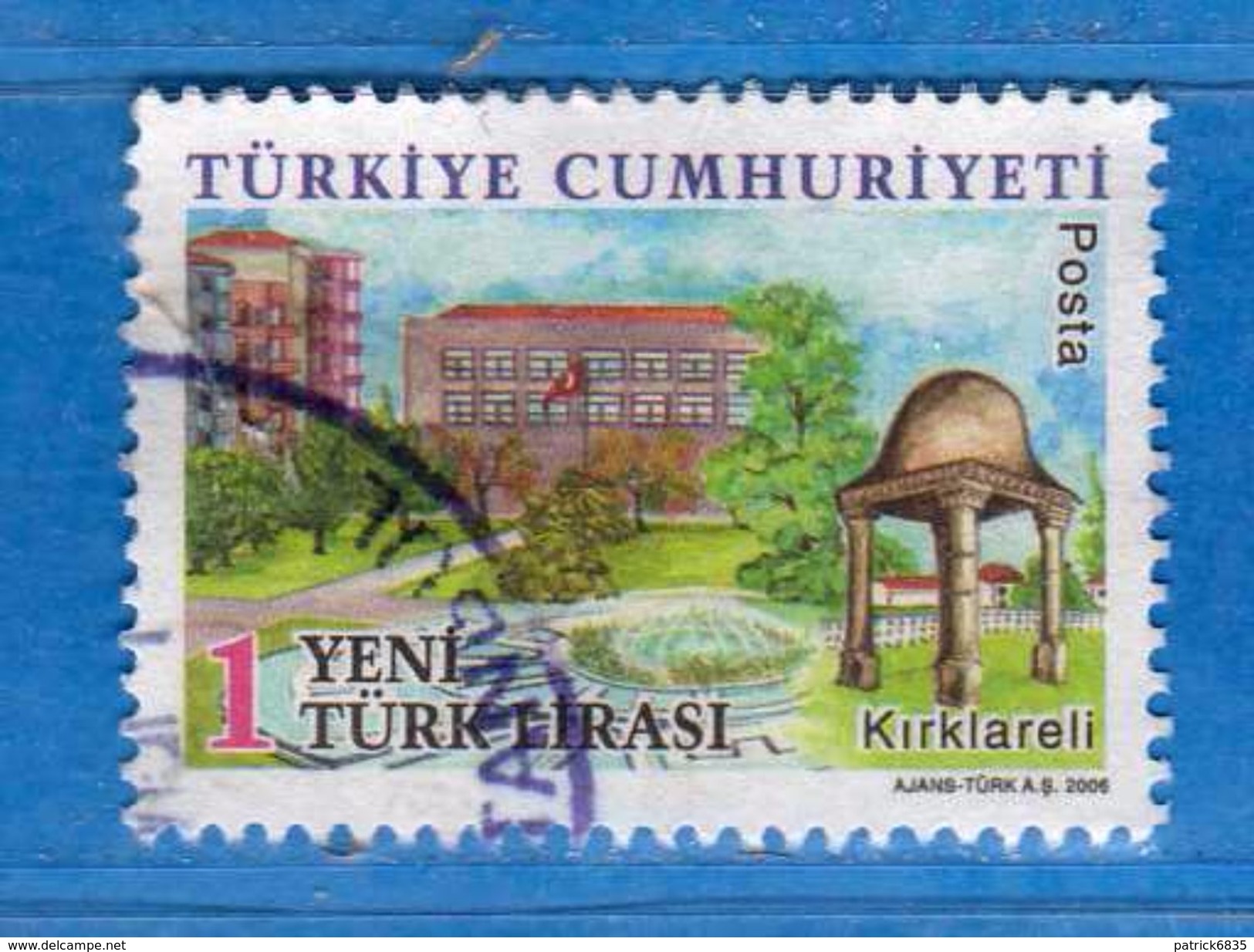 TURCHIA - ° 2006 - KIRKLARELI. Used.    Vedi Descrizione - Oblitérés