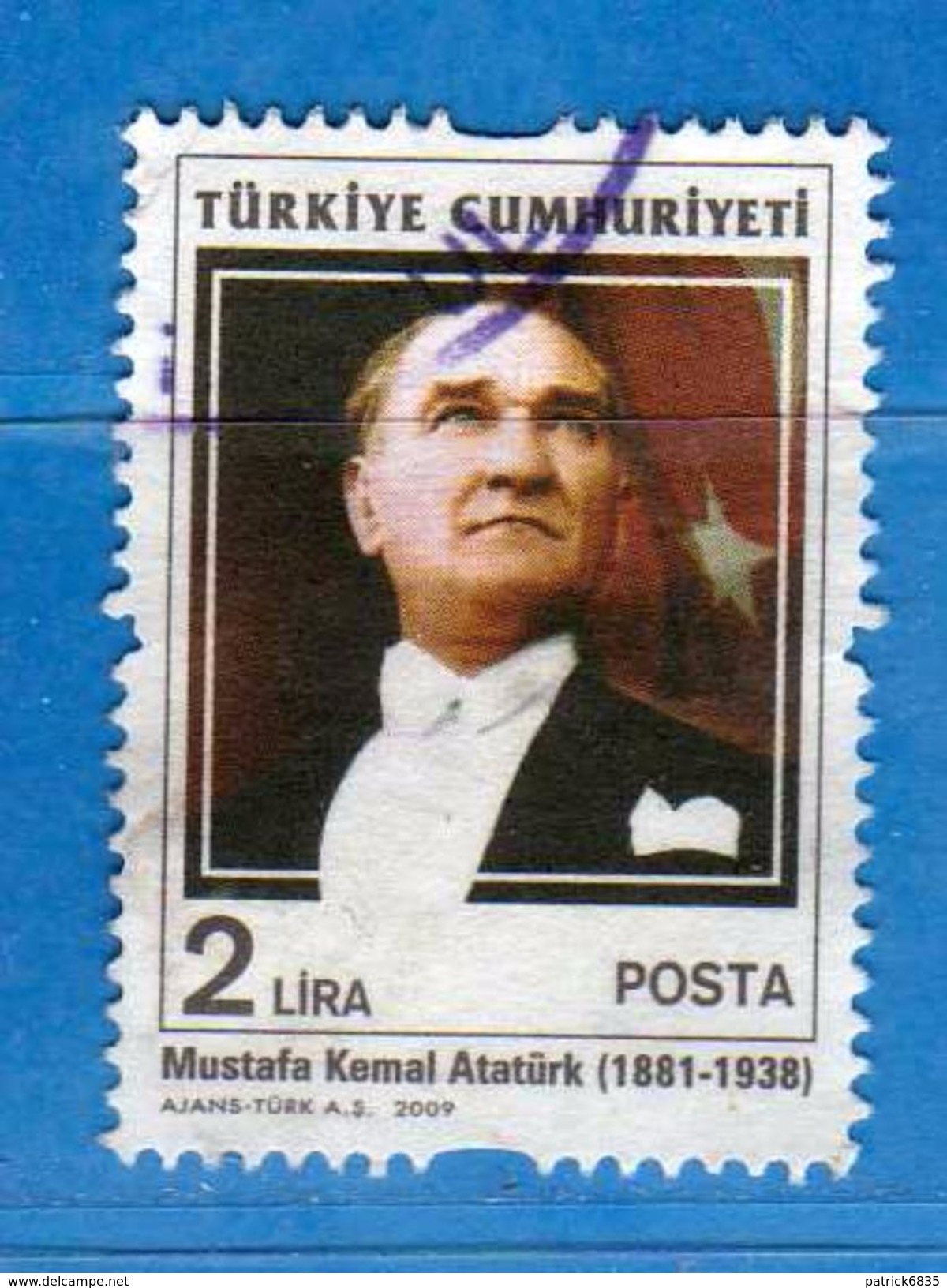 TURCHIA - ° 2009 - MUSTAFA KEMAL ATATURK - . Used.    Vedi Descrizione - Oblitérés