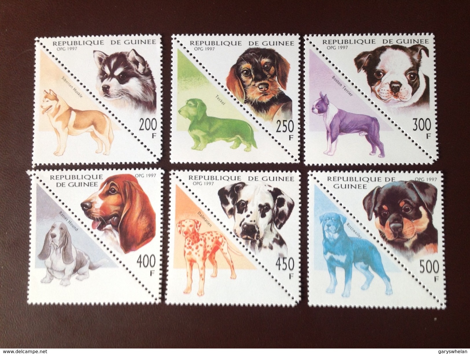 Guinea 1997 Dogs MNH - Hunde