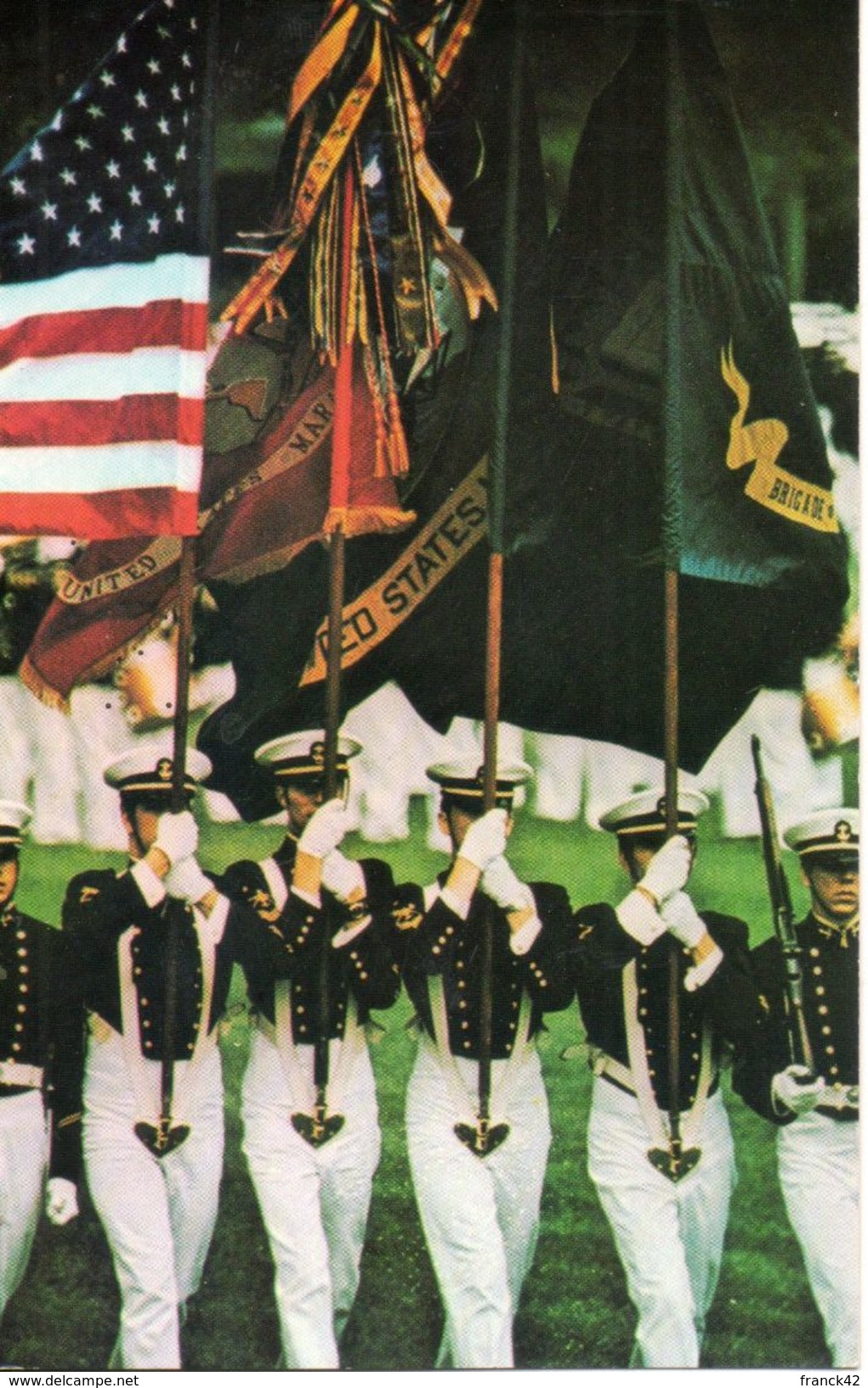 Etats Unis. Color Guard, Naval Academy, Annapolis - Annapolis – Naval Academy