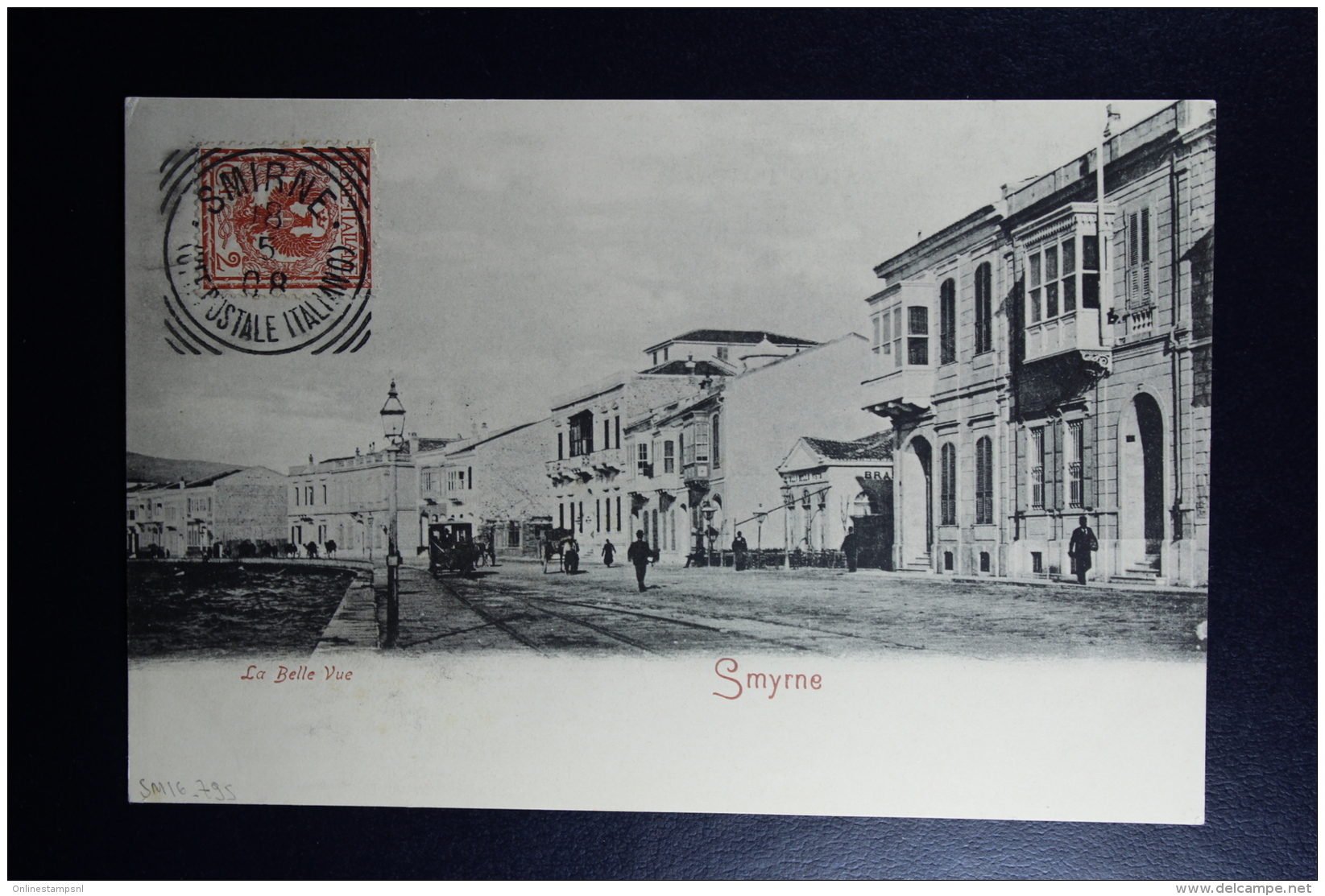 Italy : Carte Postale 1908 Smirne To Constantinopolis - Bureaux D'Europe & D'Asie