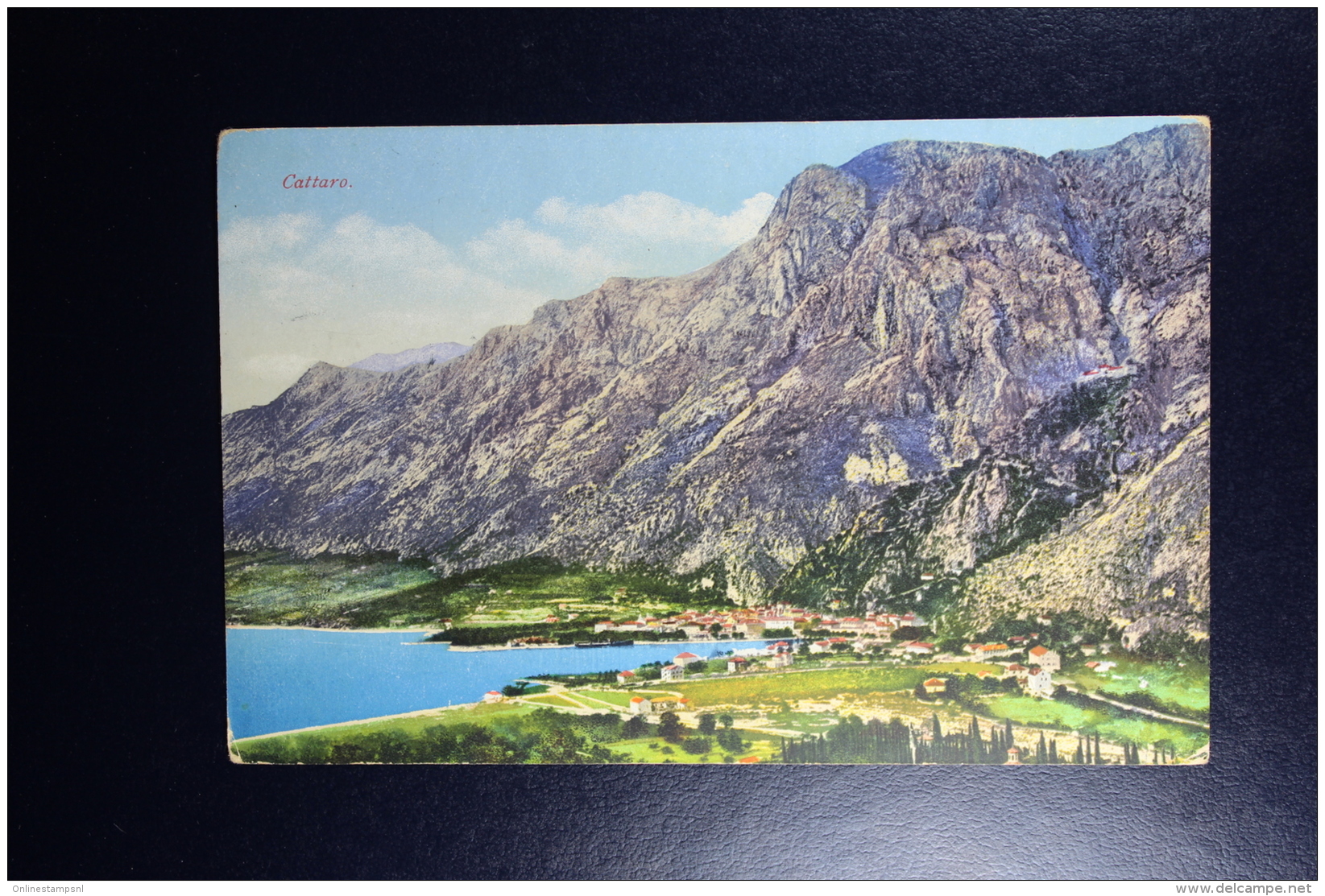 Italy : Carte Postale 1916 KuK Kriegsmarine  SMS Monarch At Kotor / Cattaro To SMS Karlsburg - Storia Postale