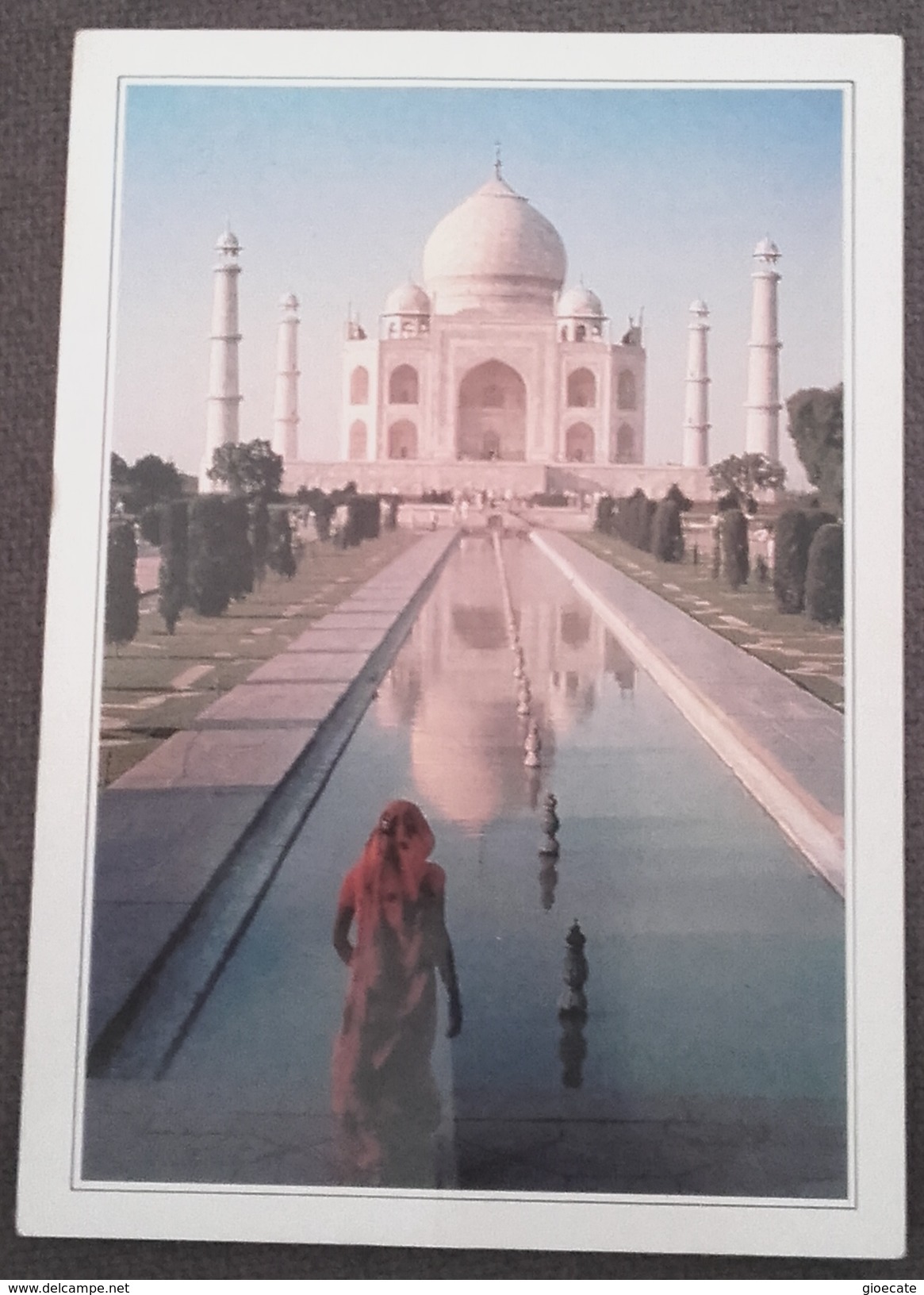 TAJ MAHAL - INDIA - SCHEDA CAMPIONE IN REGALO - (1569) - India