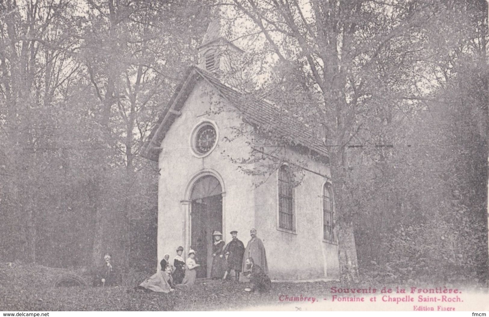 Chambrey, Chapelle Et Fontaine Saint-Roch - Autres & Non Classés