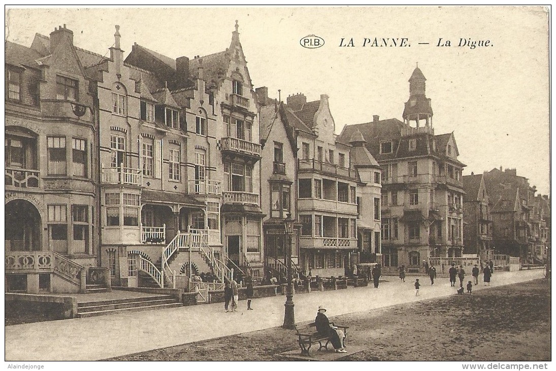 De Panne La Panne La Digue PIB - 1929 - De Panne