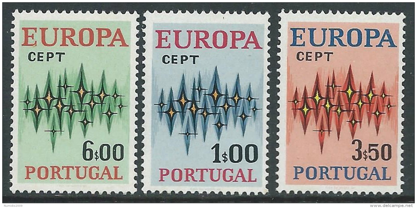 1972 EUROPA CEPT PORTOGALLO MH * - R35-9 - 1972