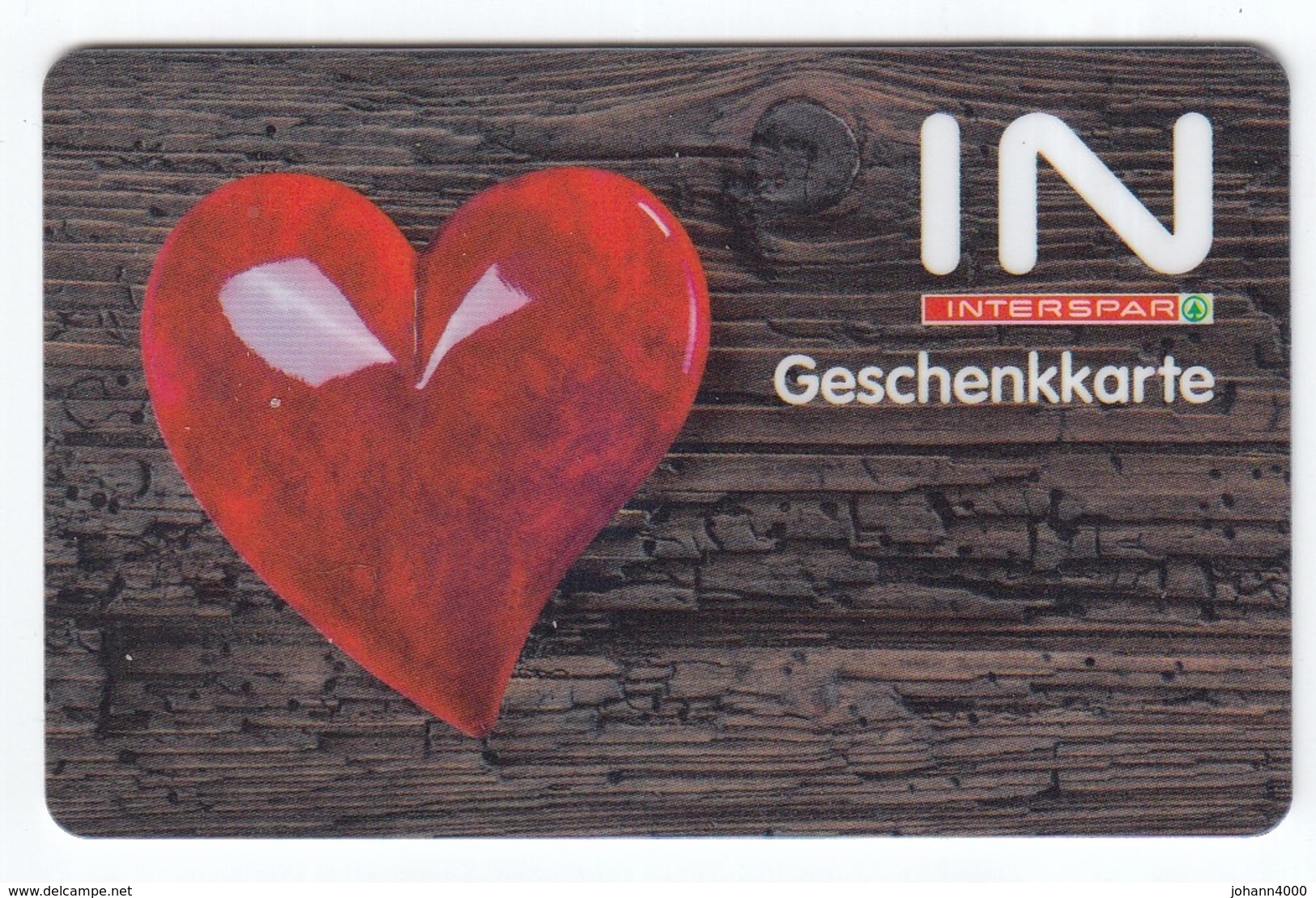 Geschenkkarte Interspar   Gift - Gift Cards