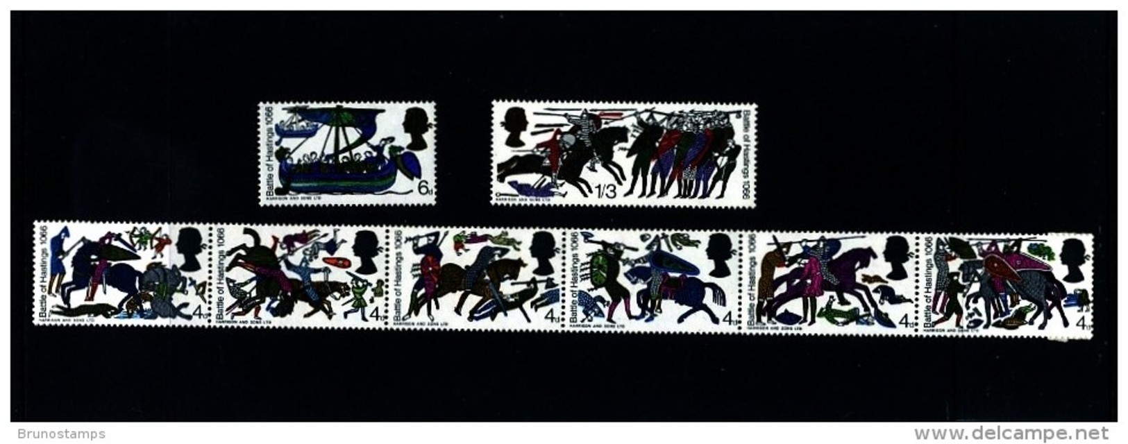 GREAT BRITAIN - 1966  HASTINGS  SET MINT NH - Blocchi & Foglietti