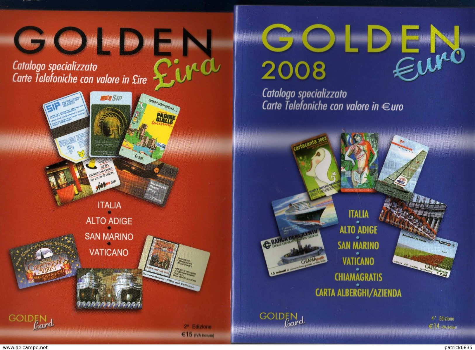 Catalogo GOLDEN LIRA + EURO 2008 - NUOVI** -  SPEDIZIONE GRATUITA  Con PIEGO Di LIBRI  -  Vedi Descrizione - Books & CDs