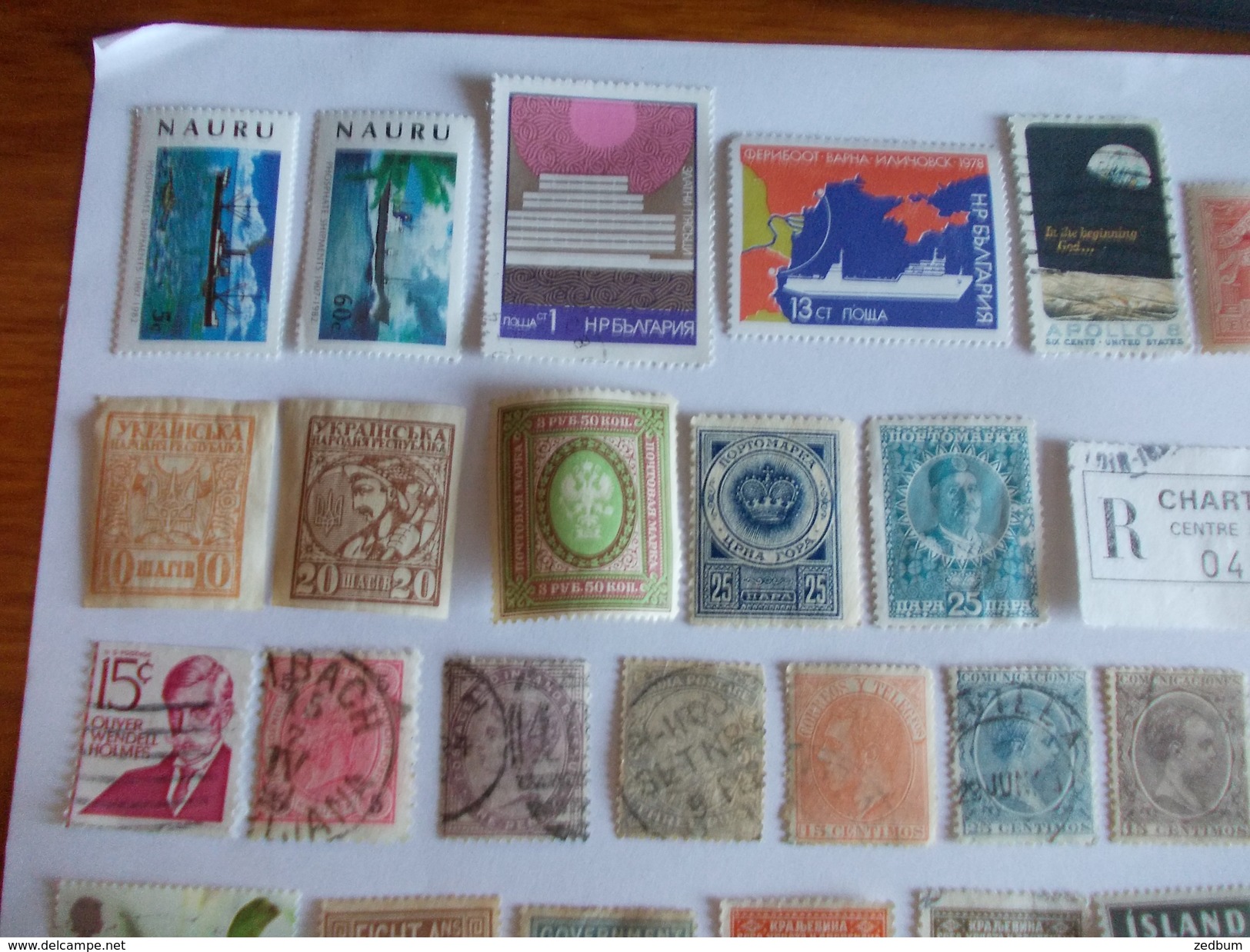 TIMBRE MONDE Lot De Timbres à Identifier N° 674 - Mezclas (max 999 Sellos)