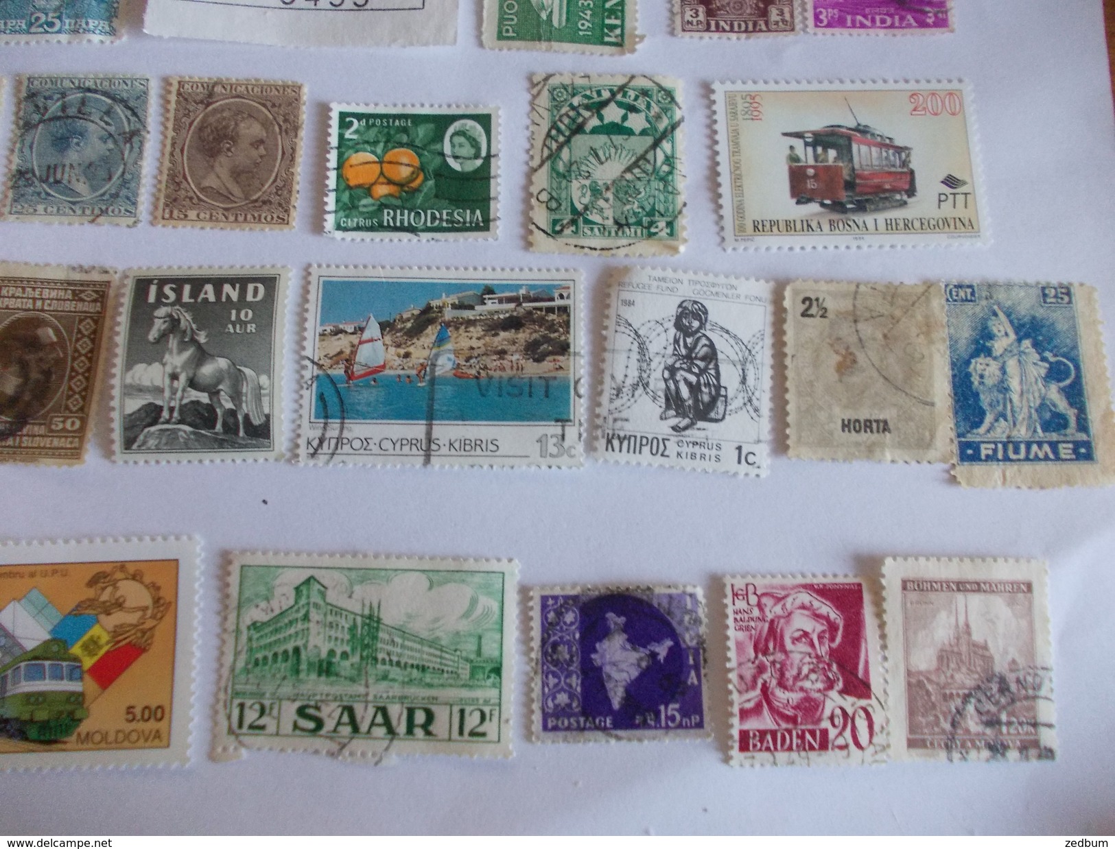 TIMBRE MONDE Lot De Timbres à Identifier N° 674 - Vrac (max 999 Timbres)